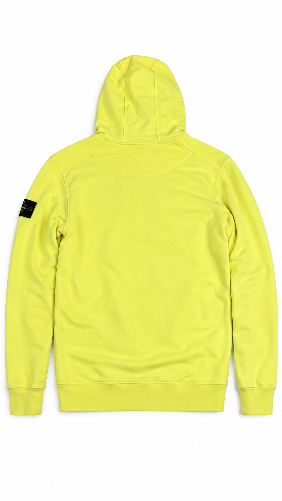 Sweat-shirt Hoodie Stone Island Cotton Fleece, Jaune, Taille M — autre vue du produit