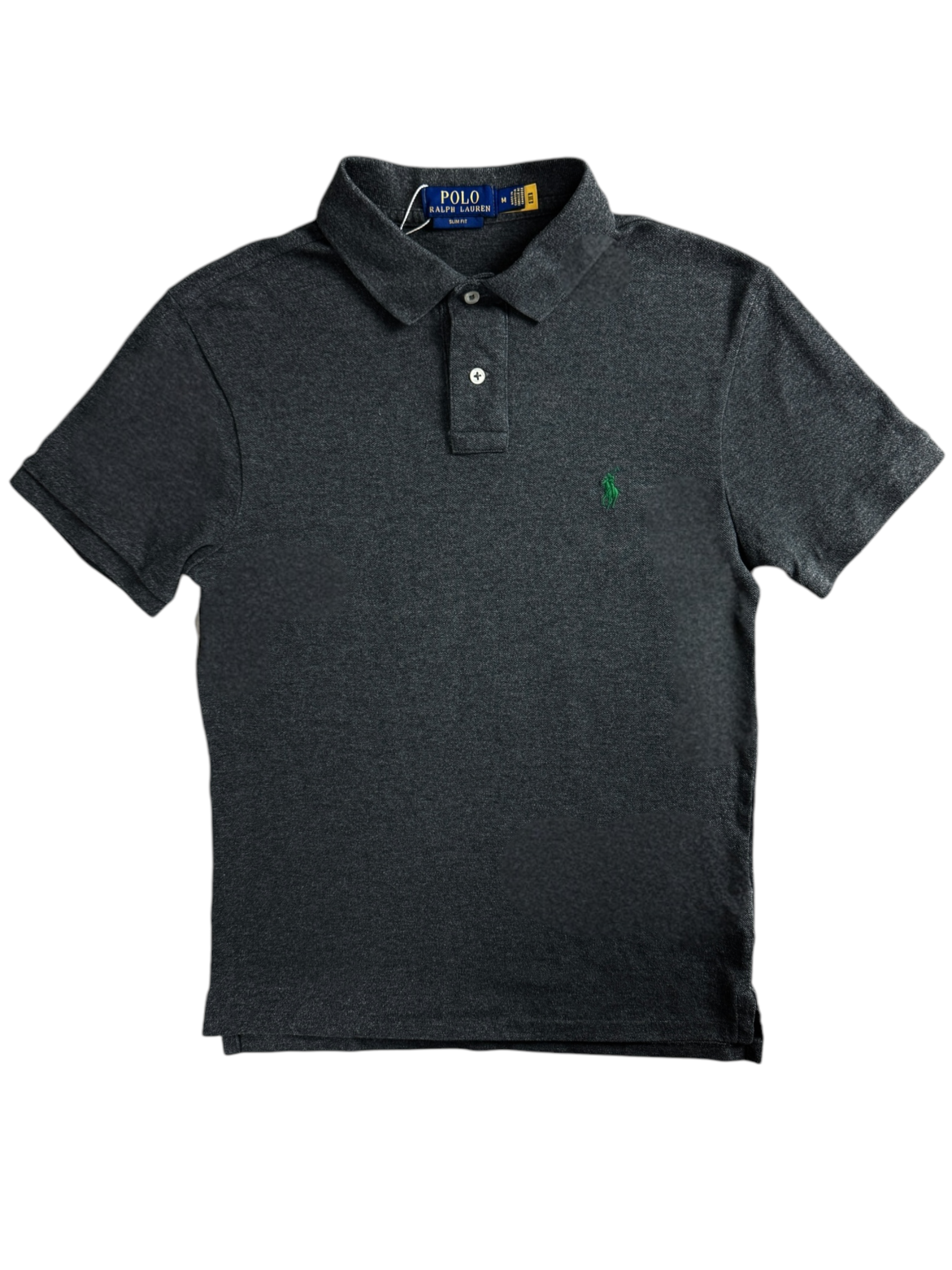 RALPH LAUREN - POLO SLIM FIT GRIS HOMME TAILLE M