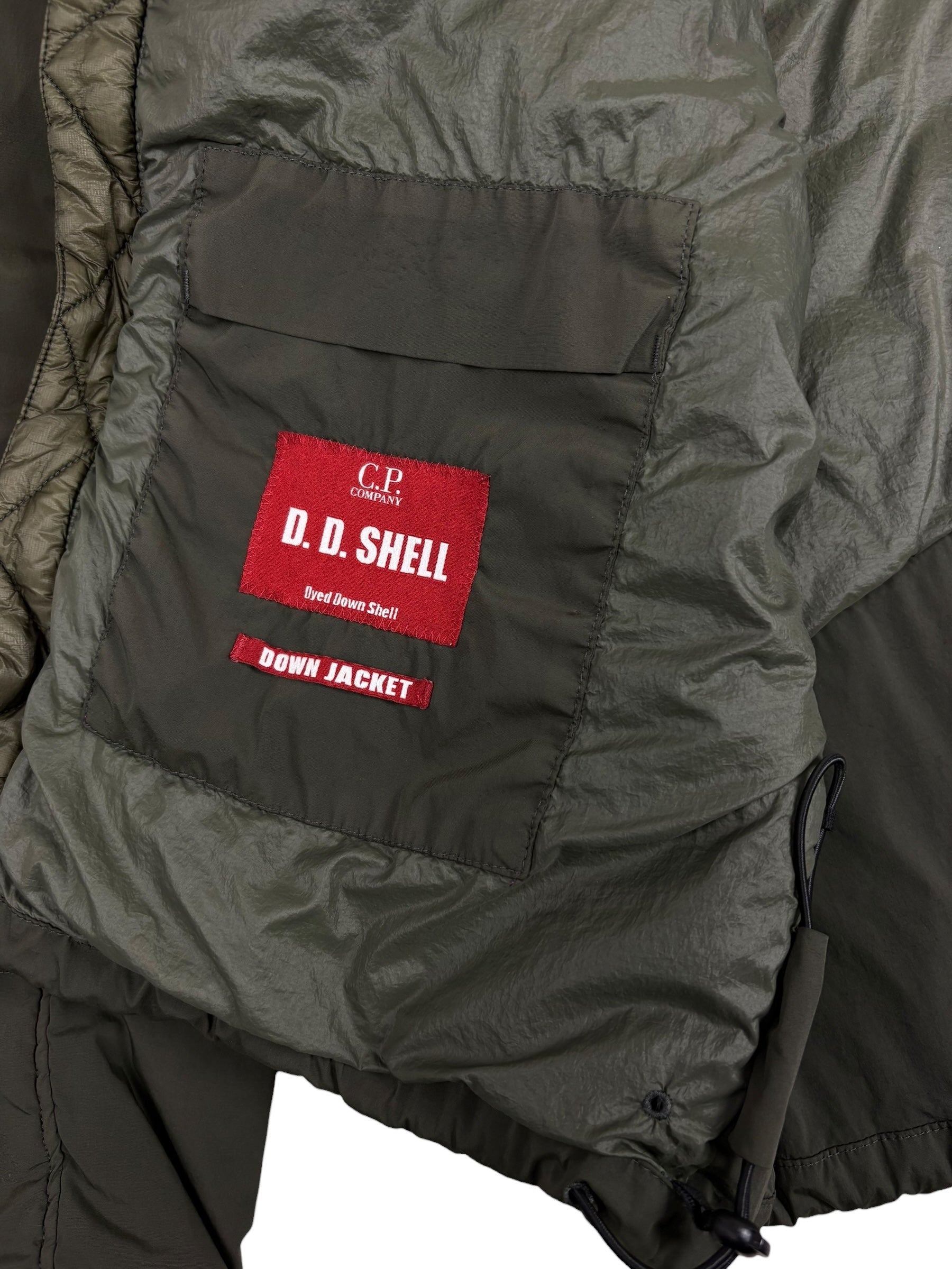 VESTE C.P COMPANY D.D. SHELL DOWN JACKET - KAKI - TAILLE 52