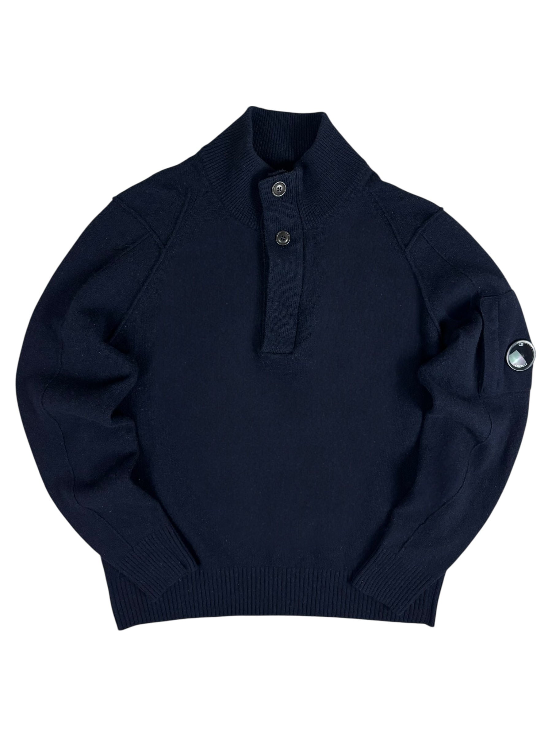 PULL ZIPPÉ C.P COMPANY - MARINE - TAILLE 54