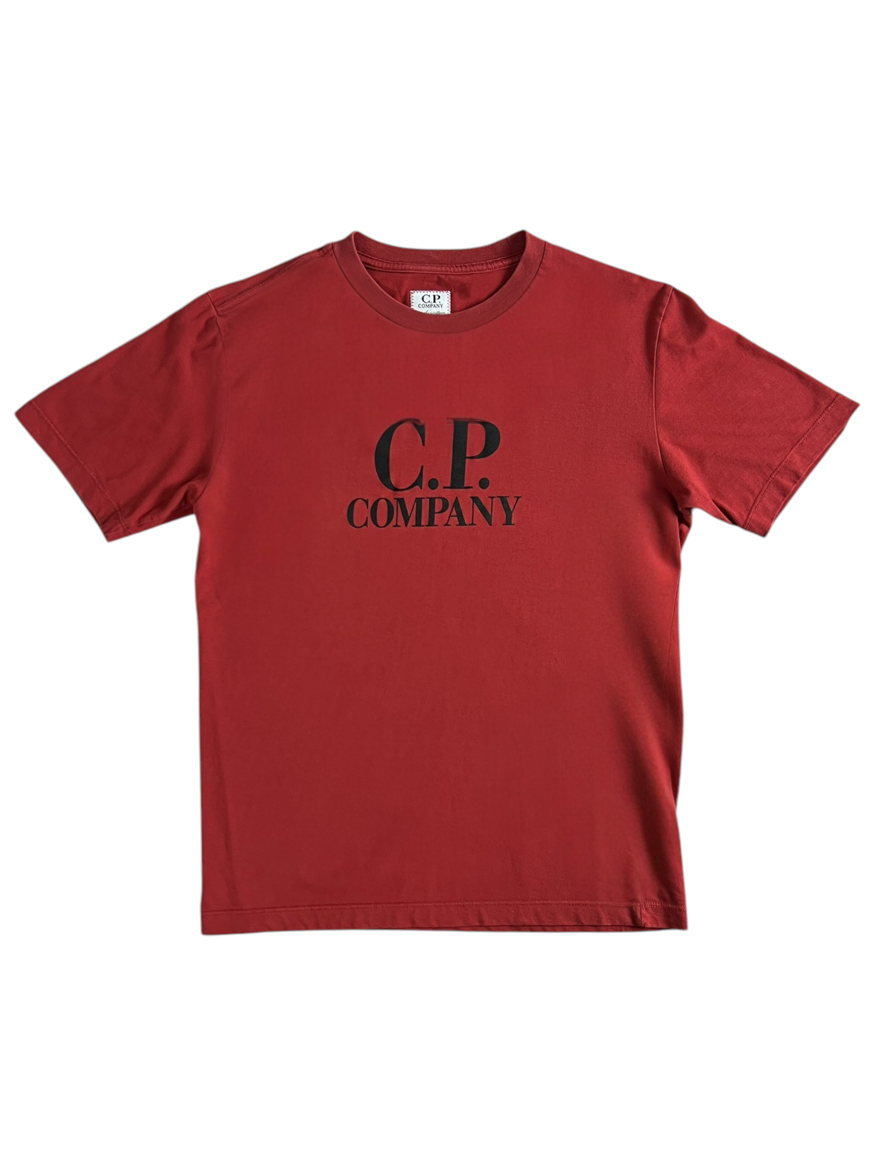 TEE-SHIRT C.P COMPANY ROUGE - TAILLE 12 ANS
