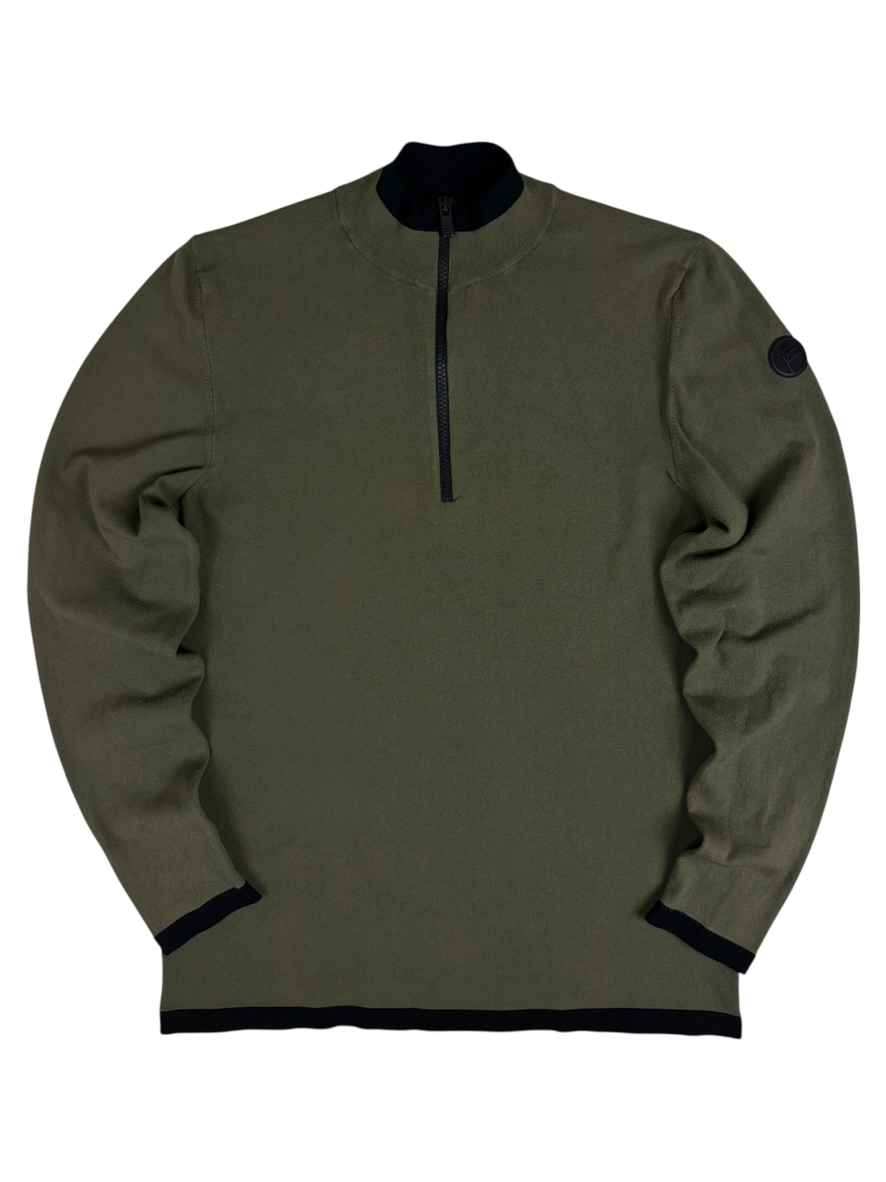 PULL ZIPPÉ FUSALP - KAKI - TAILLE L