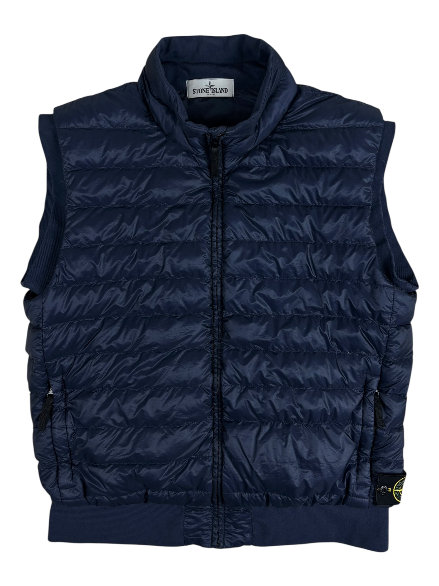 GILET STONE ISLAND MICRO RIP STOP 7 DEN / DOWN - MARINE - TAILLE XL