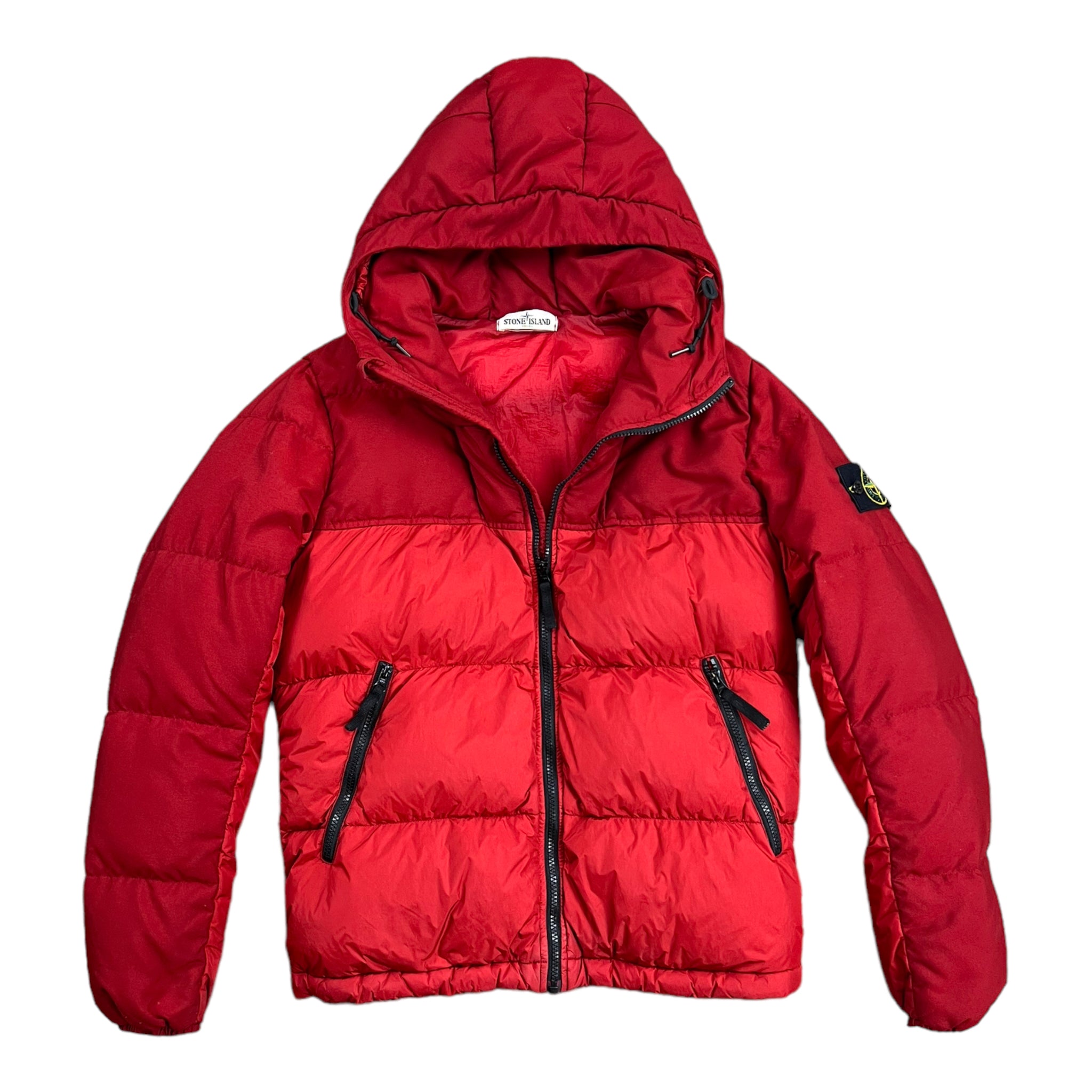 DOUDOUNE STONE ISLAND GARMENT DYED CRINKLE REPS NY DOWN - NB08