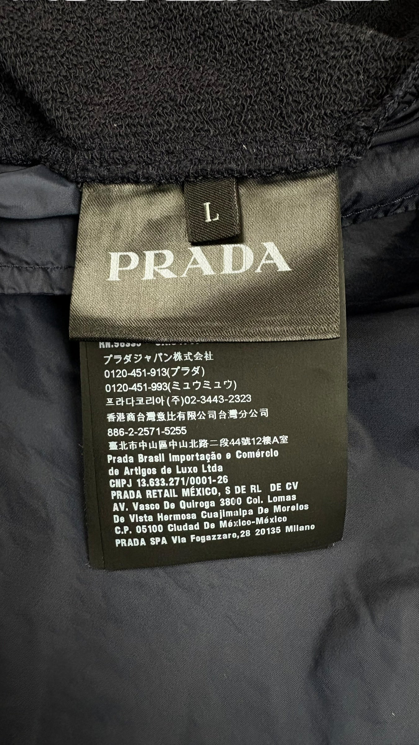 Gilet Prada Linea Rossa - Marine - Taille L