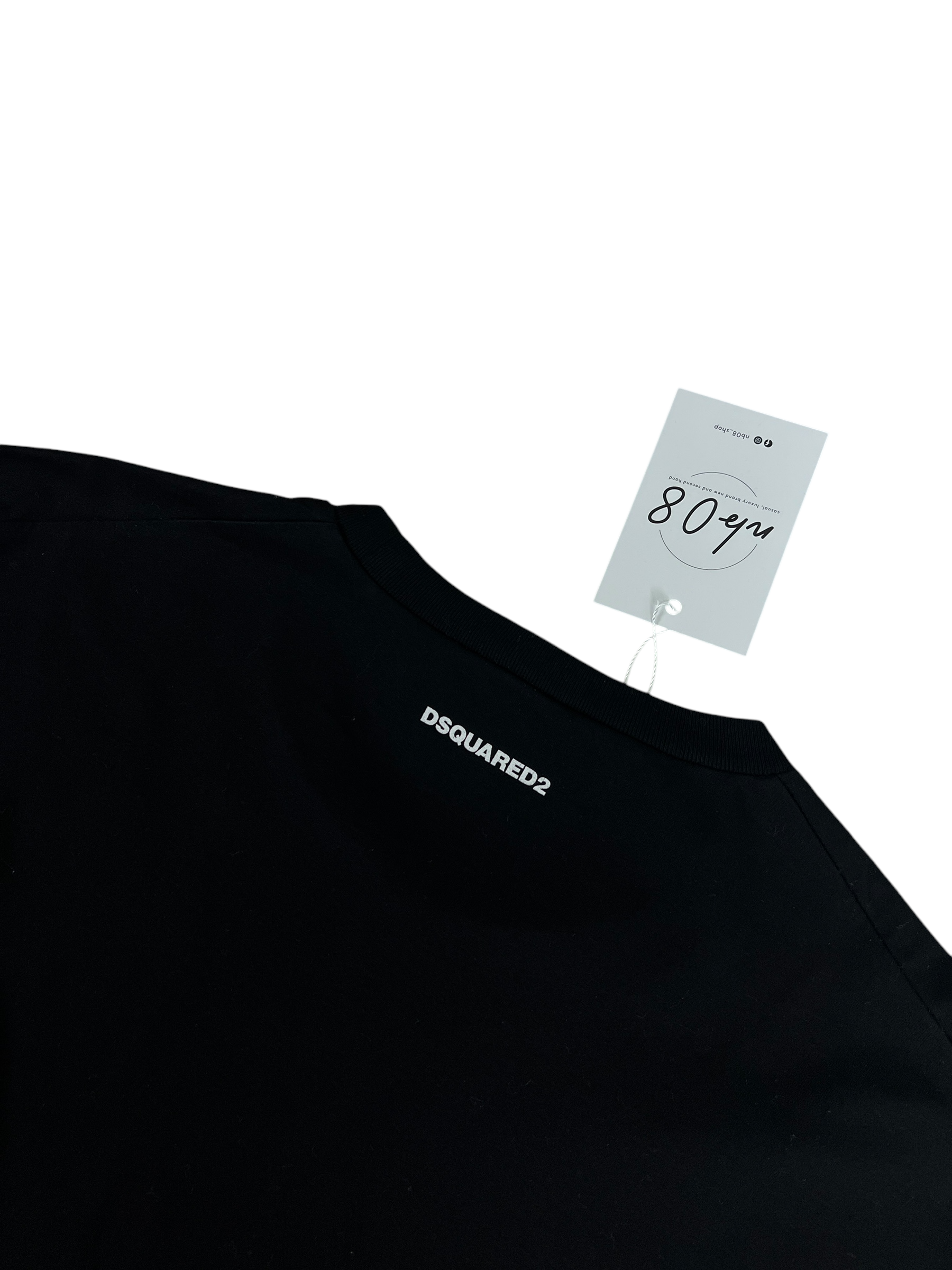 TEE-SHIRT DSQUARED2 NOIR - TAILLE L