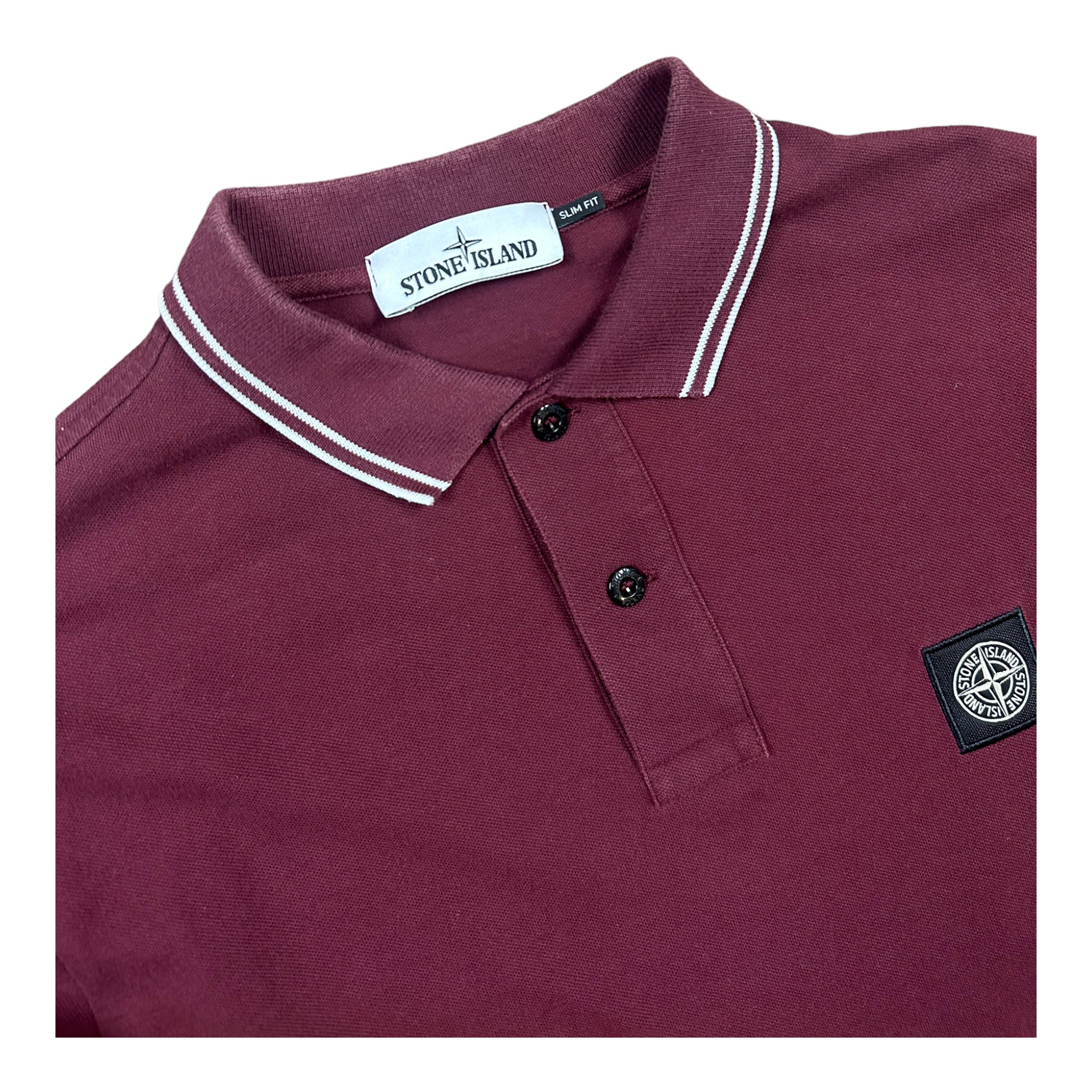 POLO MANCHES LONGUES STONE ISLAND - NB08