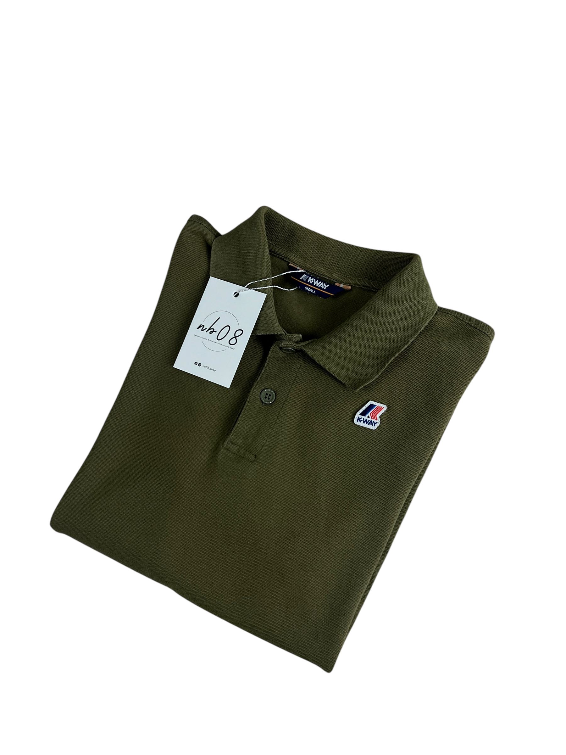 POLO K-WAY KAKI - TAILLE S