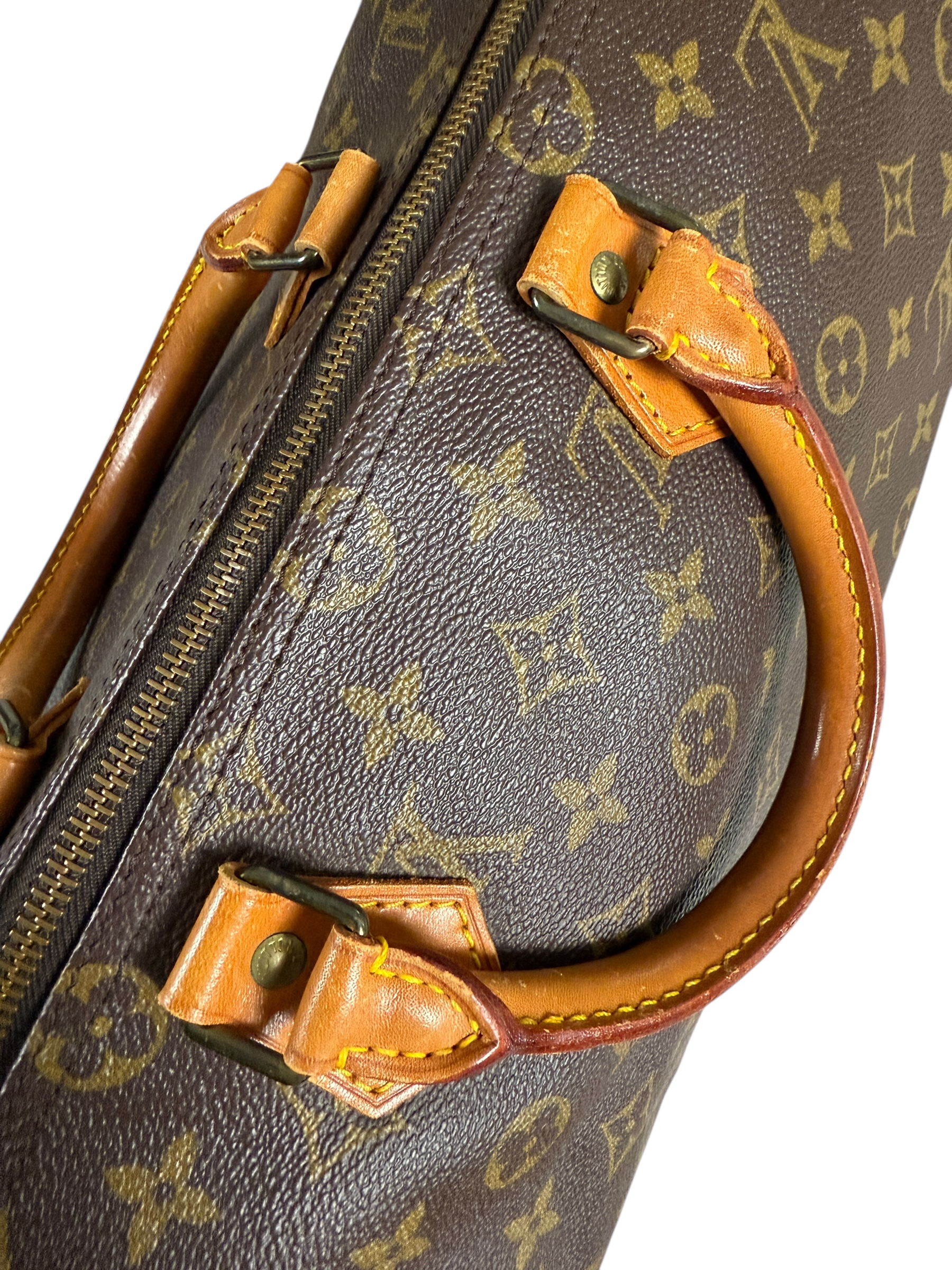 SAC À MAIN LOUIS VUITTON SPEEDY 35 - TOILE MONOGRAM - MARRON - VL882