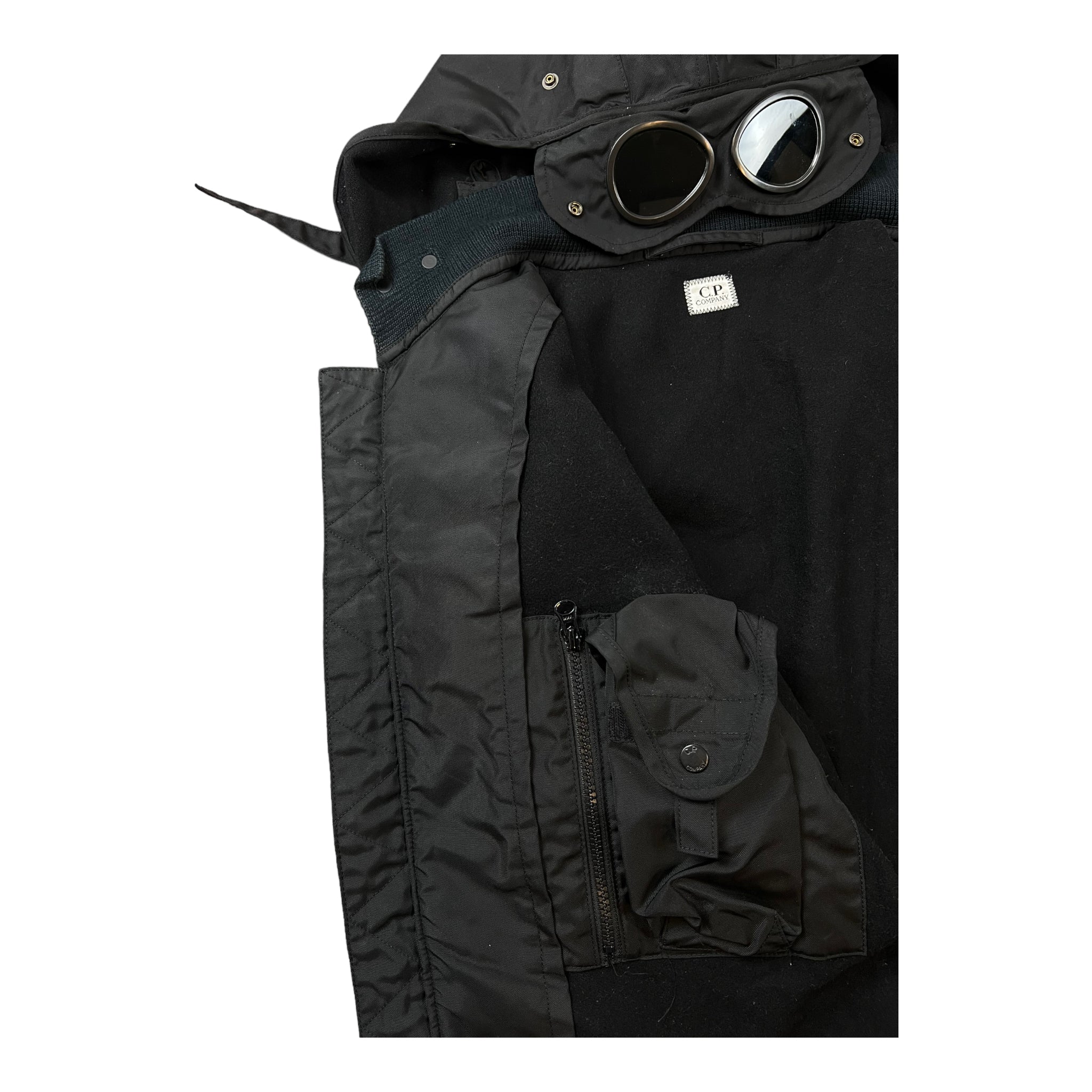 VESTE CP COMPANY GOOGLE JACKET LEINSTER 2000 - NB08