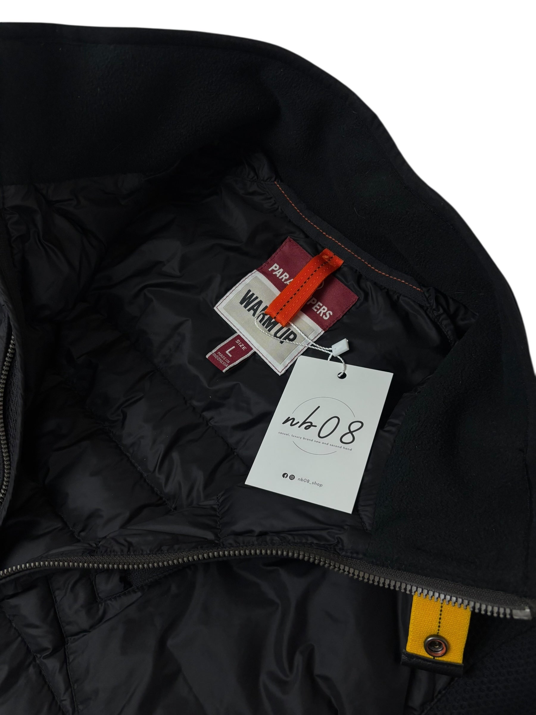 VESTE PARAJUMPERS WARM-UP - NOIR - TAILLE L