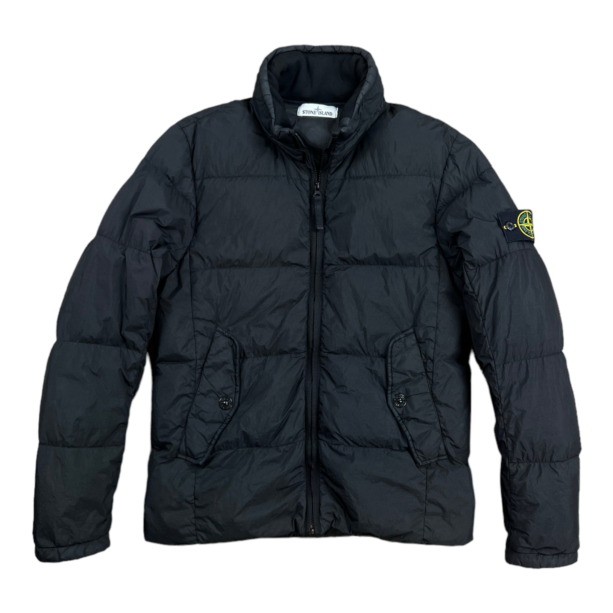 DOUDOUNE STONE ISLAND GARMENT DYED CRINKLE REPS NY DOWN - NB08