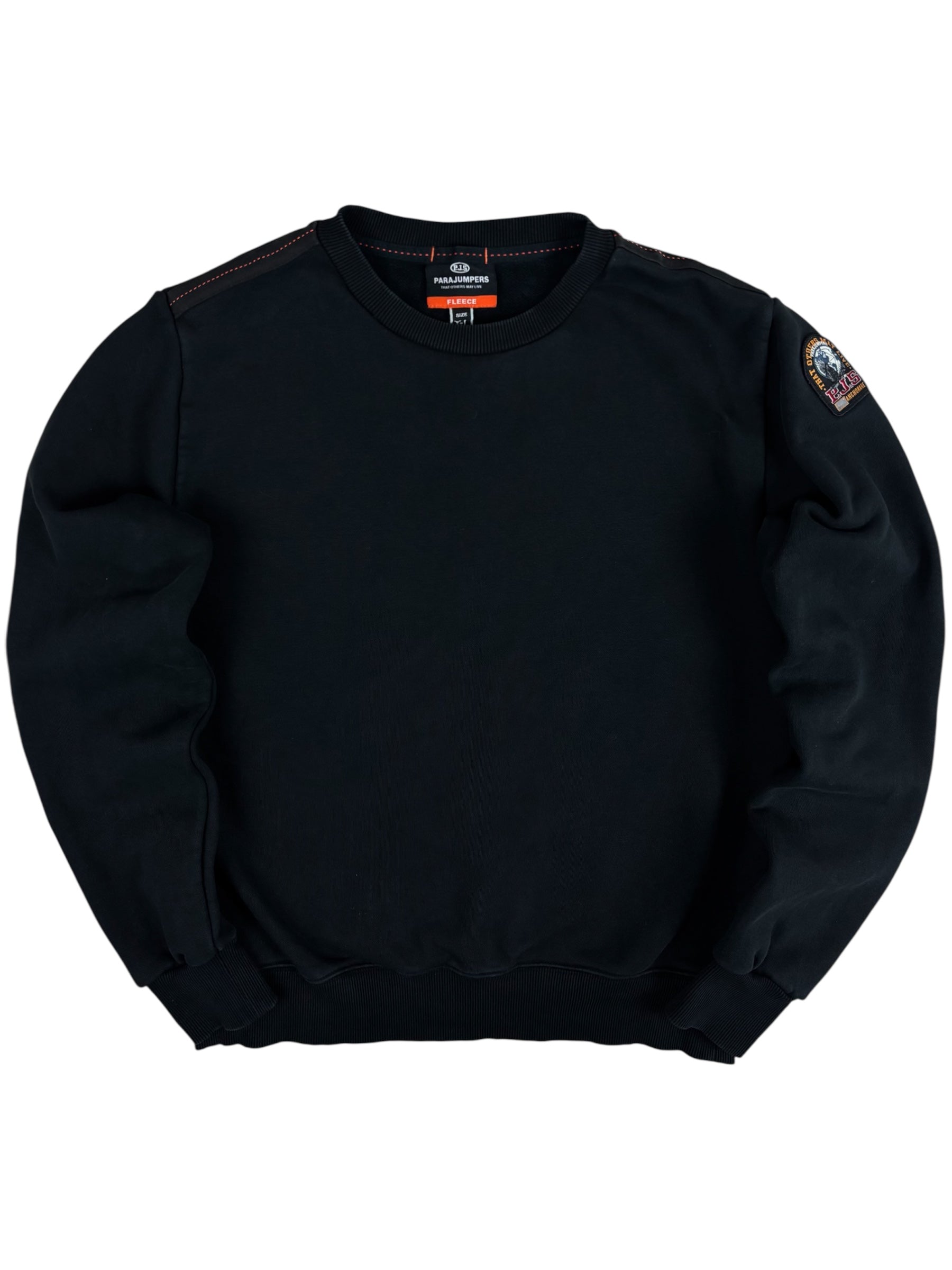 CREWNECK PARAJUMPERS FLEECE - NOIR - TAILLE XS