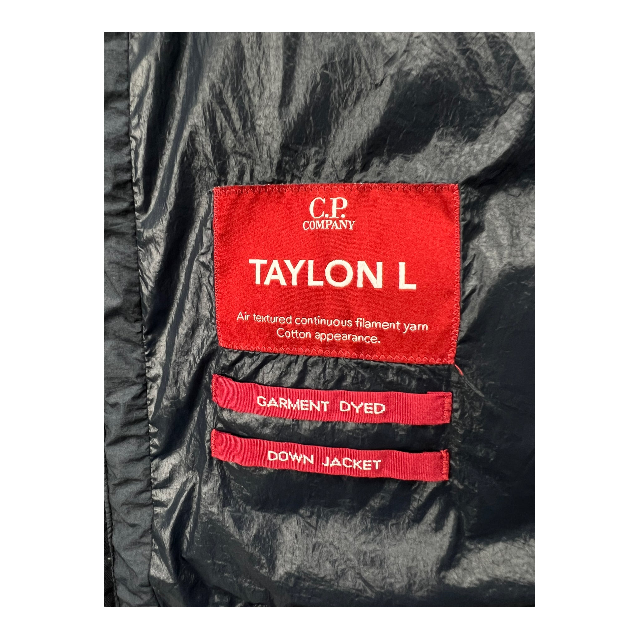 DOUDOUNE C.P COMPANY TAYLON L GARMENT DYED DOWN JACKET - NB08