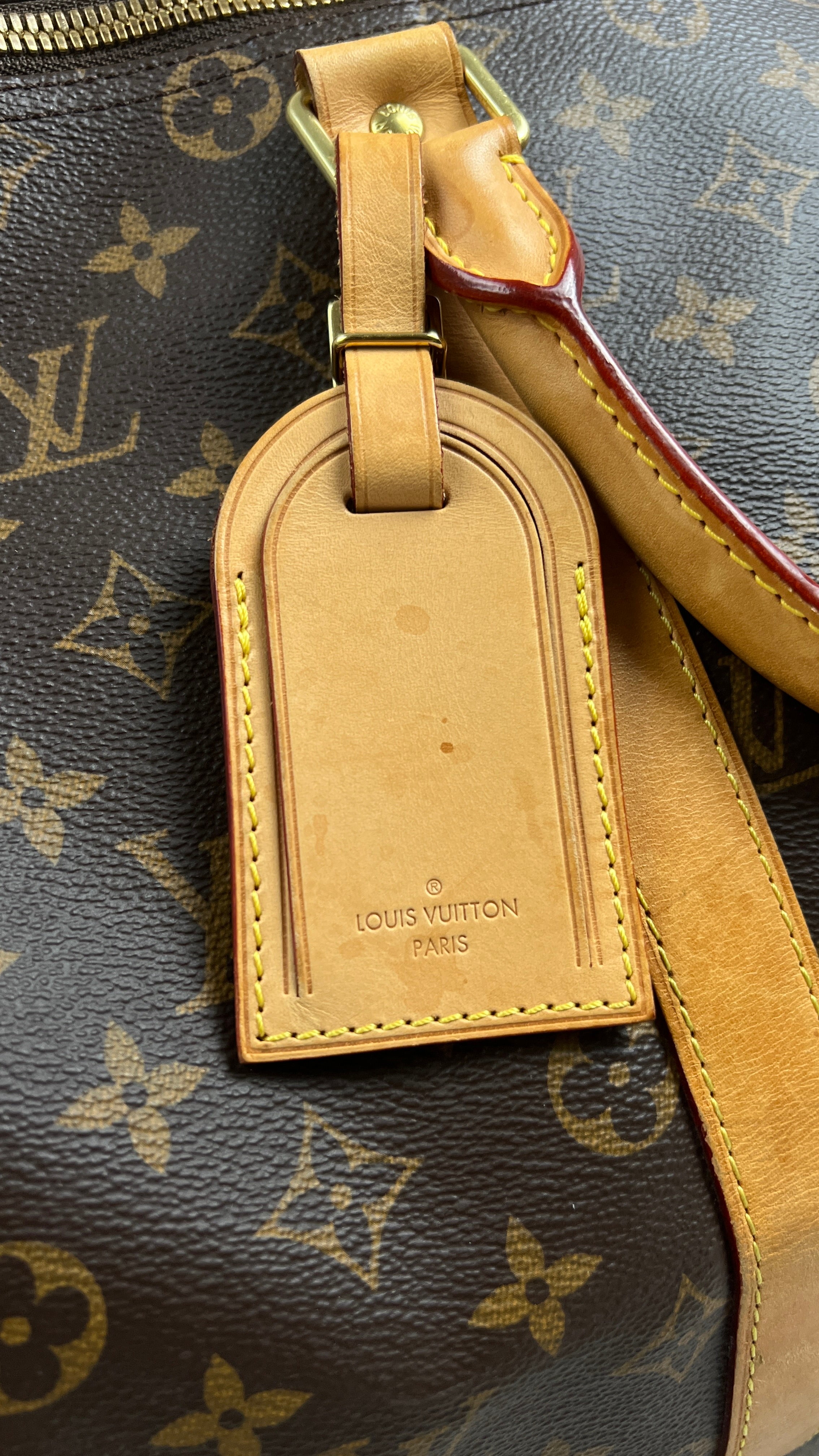 Sac Louis Vuitton Keepall 45 - Toile Monogram - Marron - MB1155