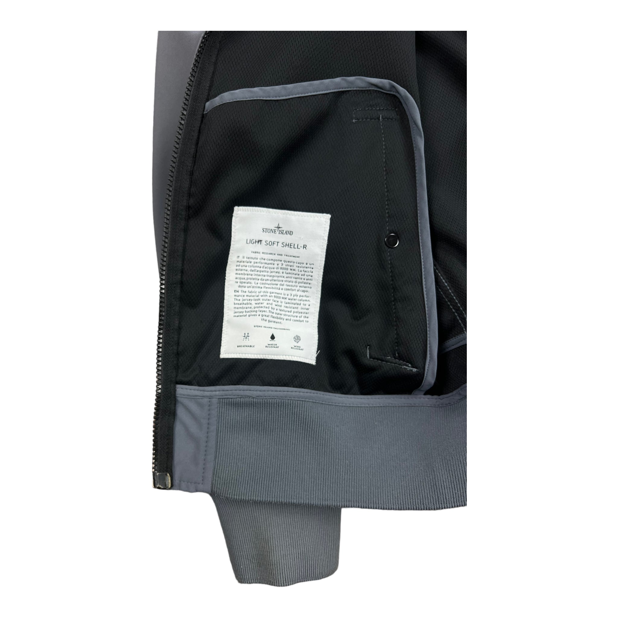 VESTE STONE ISLAND SOFT SHELL-R - NB08