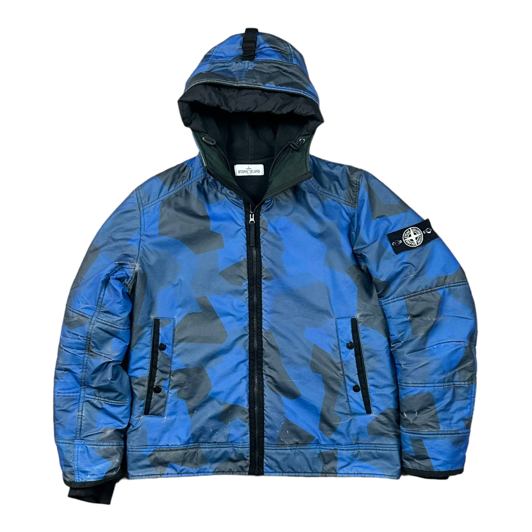 DOUDOUNE À CAPUCHE STONE ISLAND REFLECTIVE CAMOUFLAGE - NB08