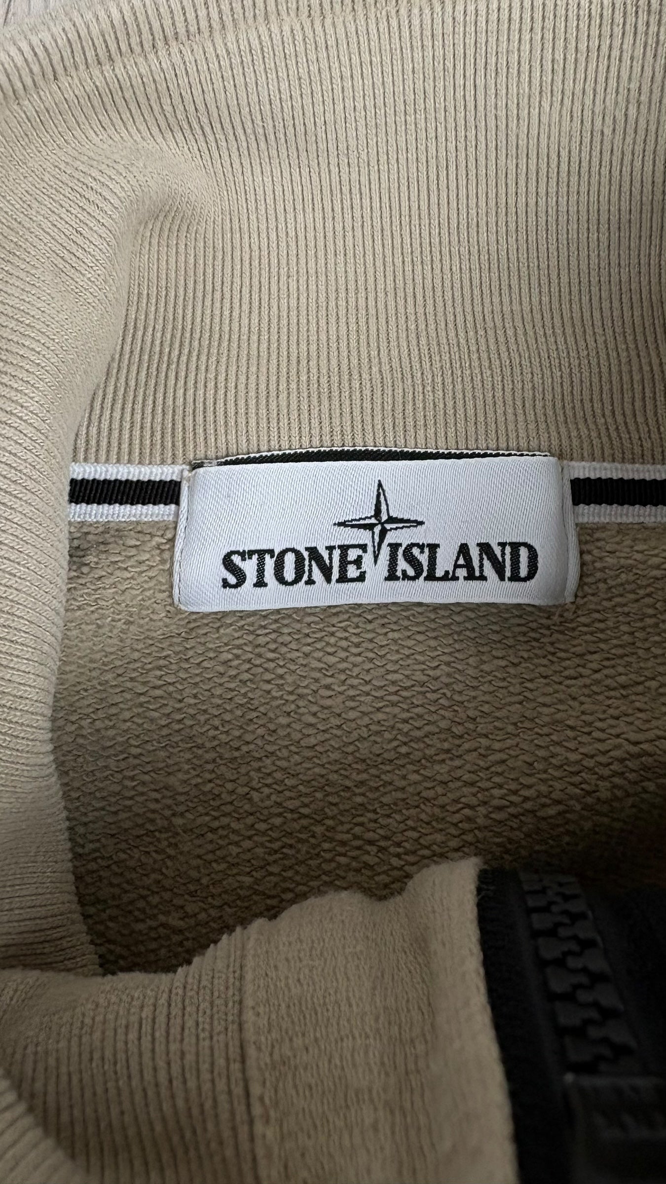 Pull Carzip Stone Island - Crème - Taille M