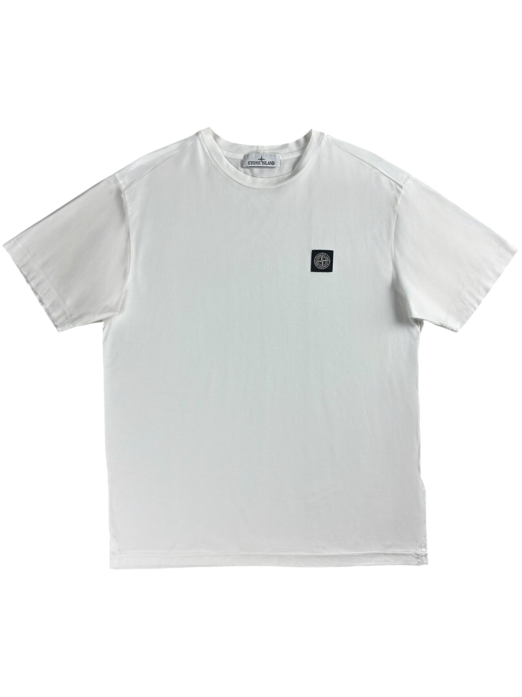 TEE-SHIRT STONE ISLAND - BLANC - TAILLE XL