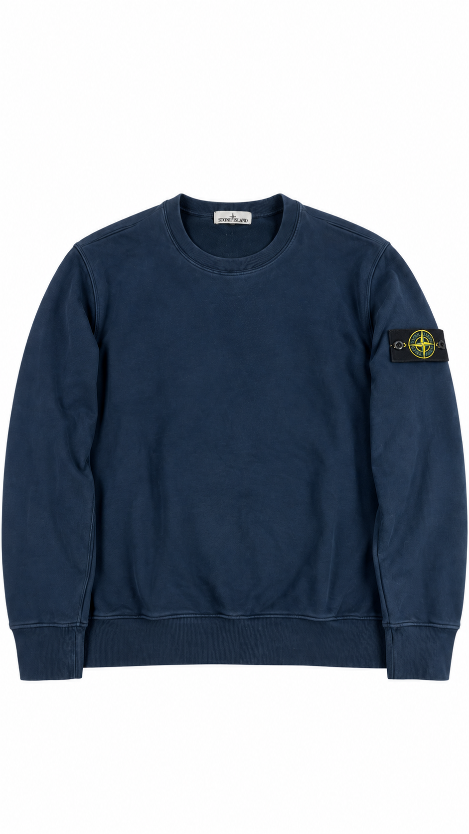 Sweat-shirt Crewneck Stone Island, Marine, Taille XXL — photographie principale