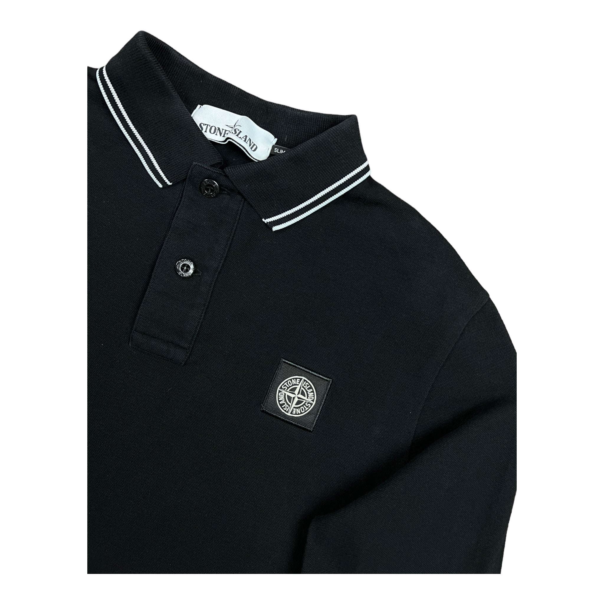 POLO MANCHES LONGUES STONE ISLAND - NB08