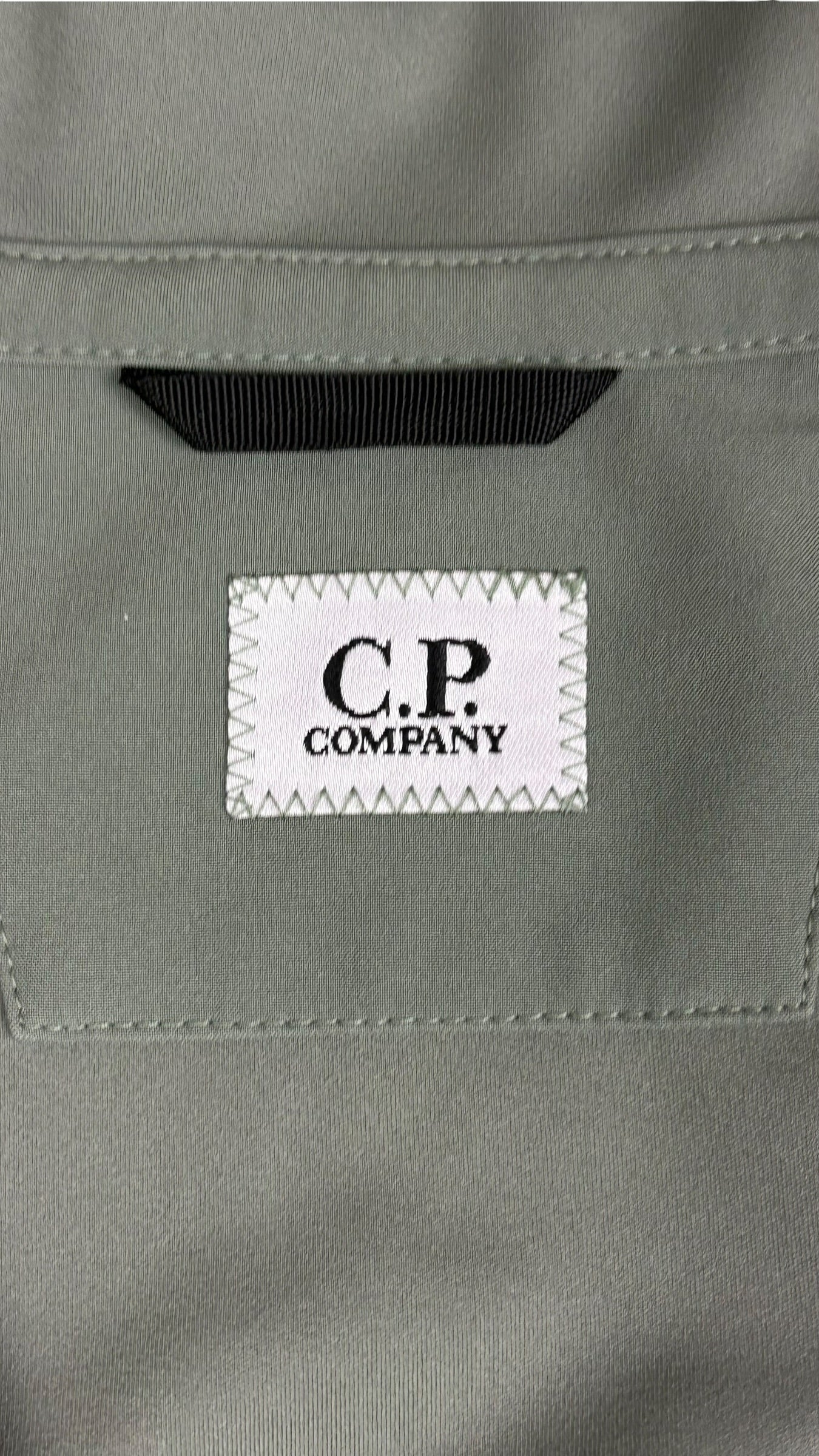 VESTE C.P COMPANY SHELL-R GOGGLE JACKET - KAKI - TAILLE 50