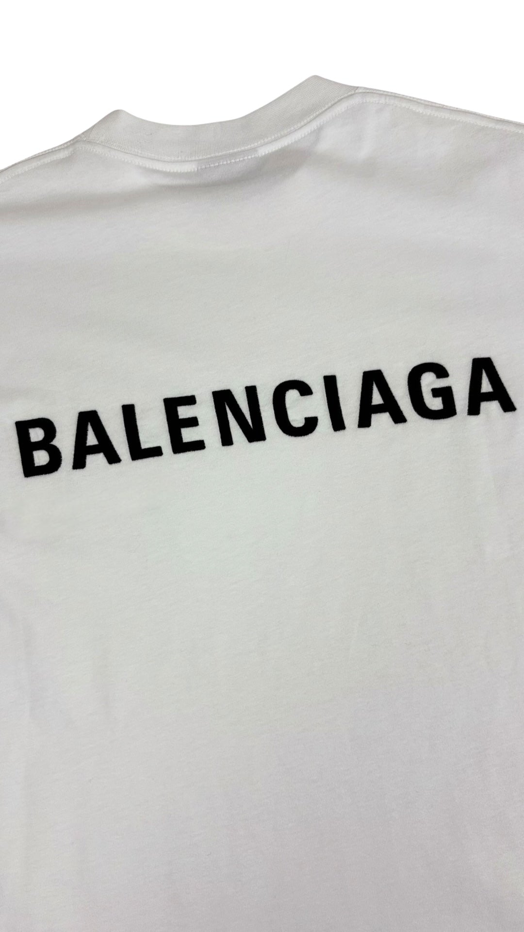 TEE-SHIRT OVERSIZE BALENCIAGA - BLANC - NEUF - TAILLE XXS