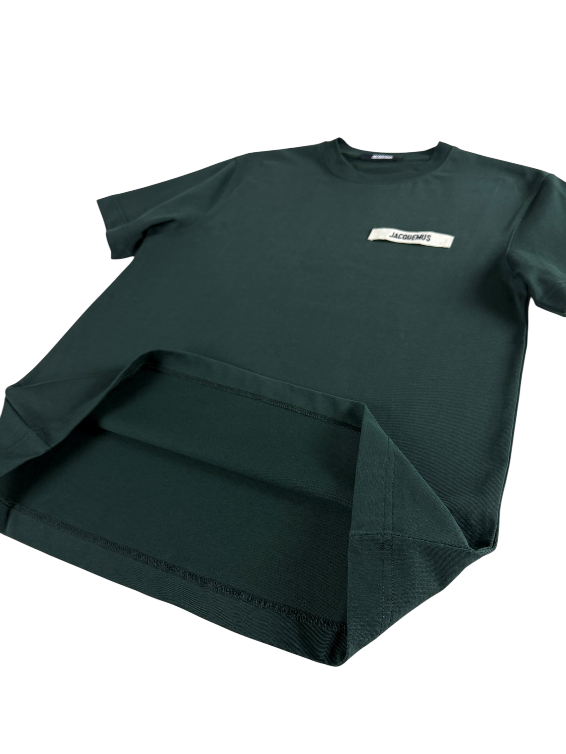 TEE-SHIRT JACQUEMUS GROS GRAIN - VERT - NEUF