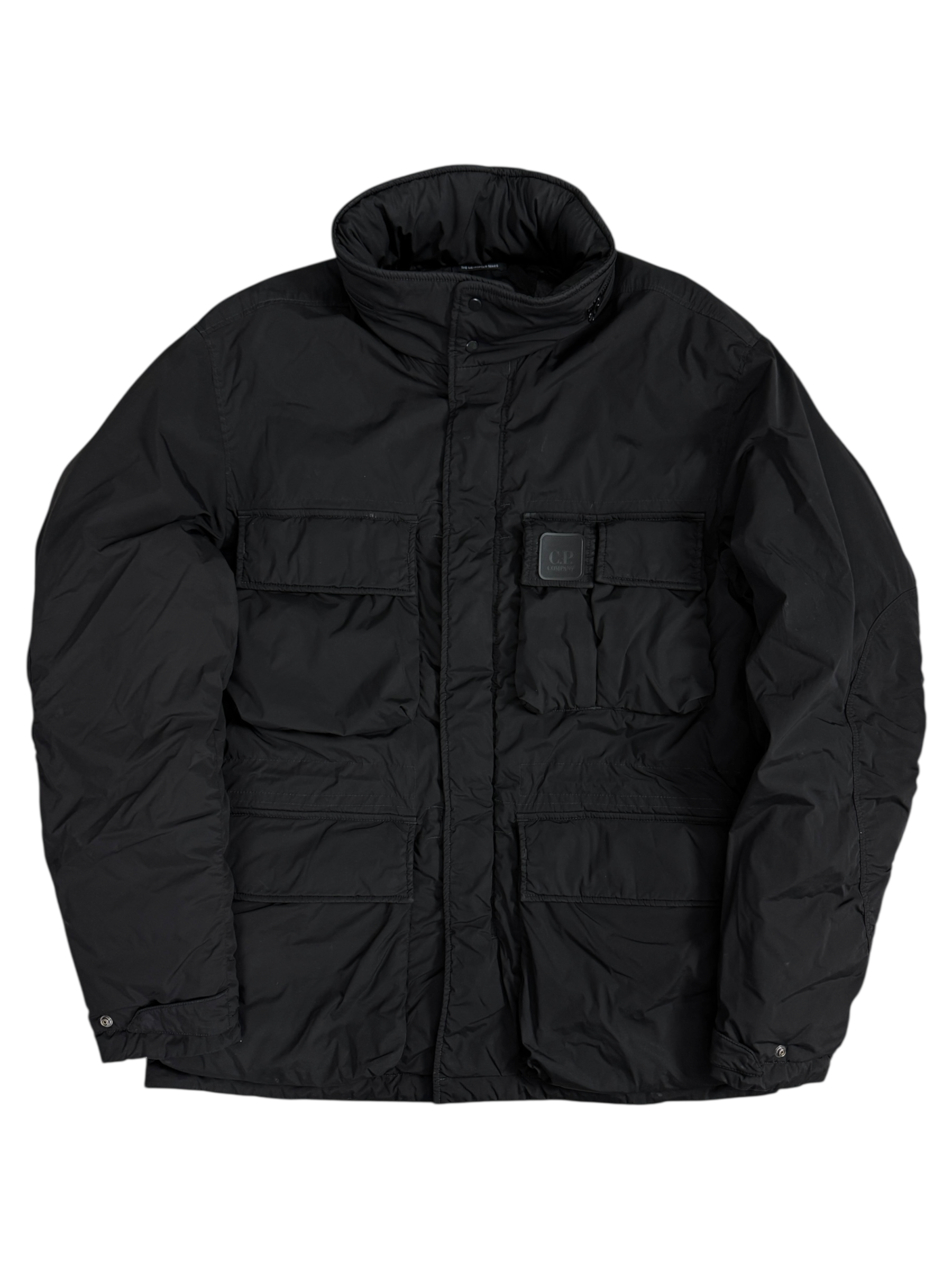 DOUDOUNE C.P COMPANY NYCRA-R GARMENT DYEING DOWN JACKET - NOIR - TAILLE M - NEUF