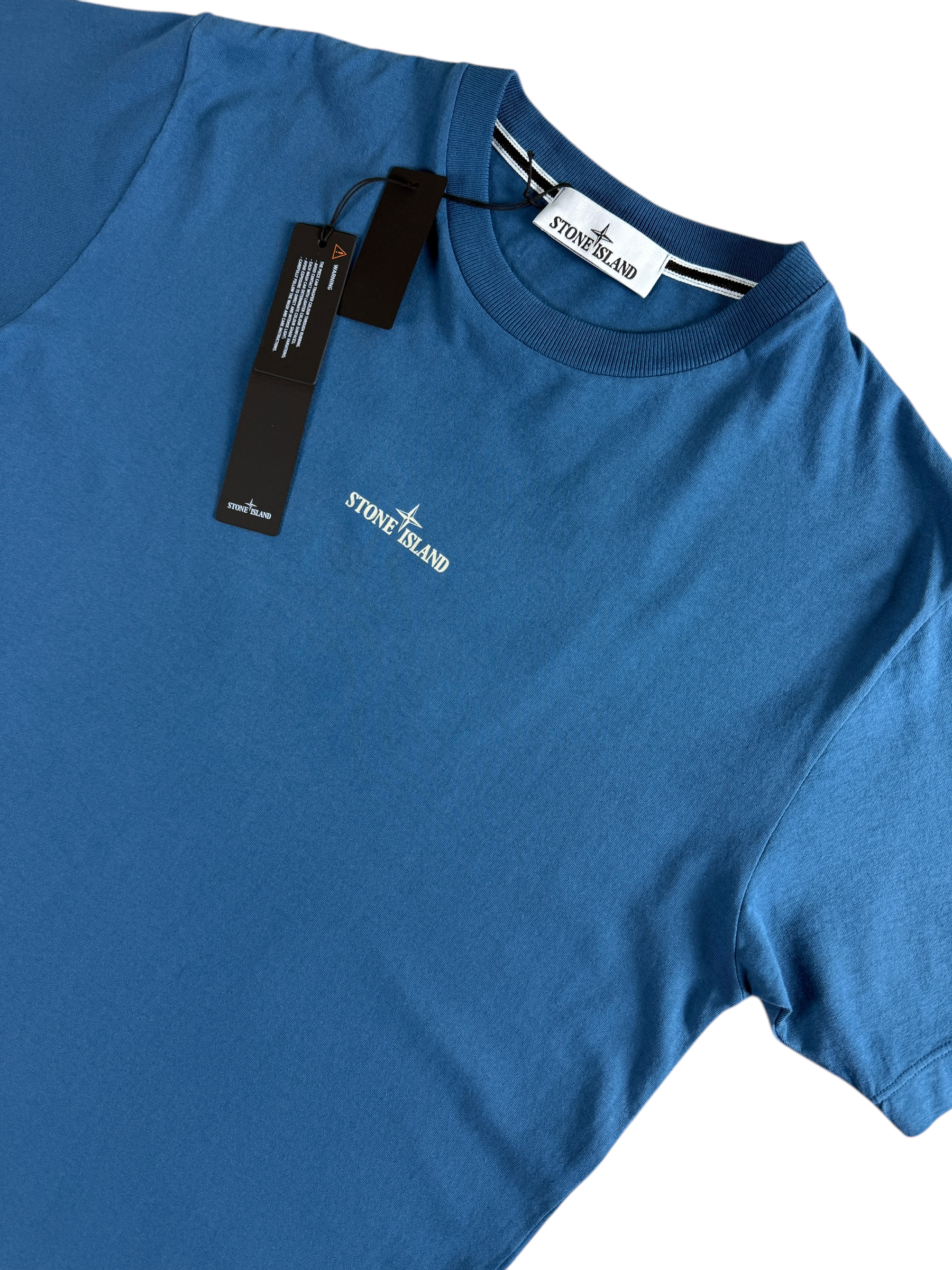 TEE-SHIRT STONE ISLAND BLEU - COLLECTION 2025 - NEUF