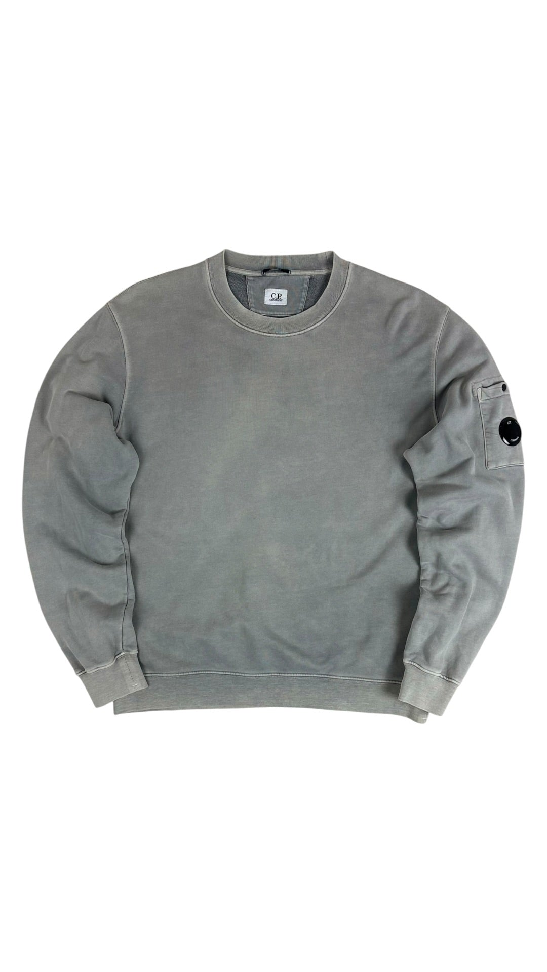 CREWNECK PULL C.P COMPANY RESIST DYED - GRIS - TAILLE XL
