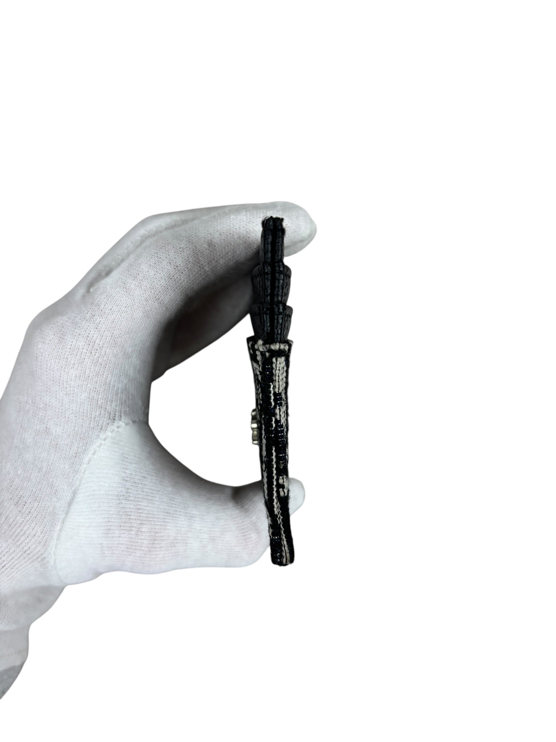 PORTE CARTE DIOR - NOIR - TAILLE UNI