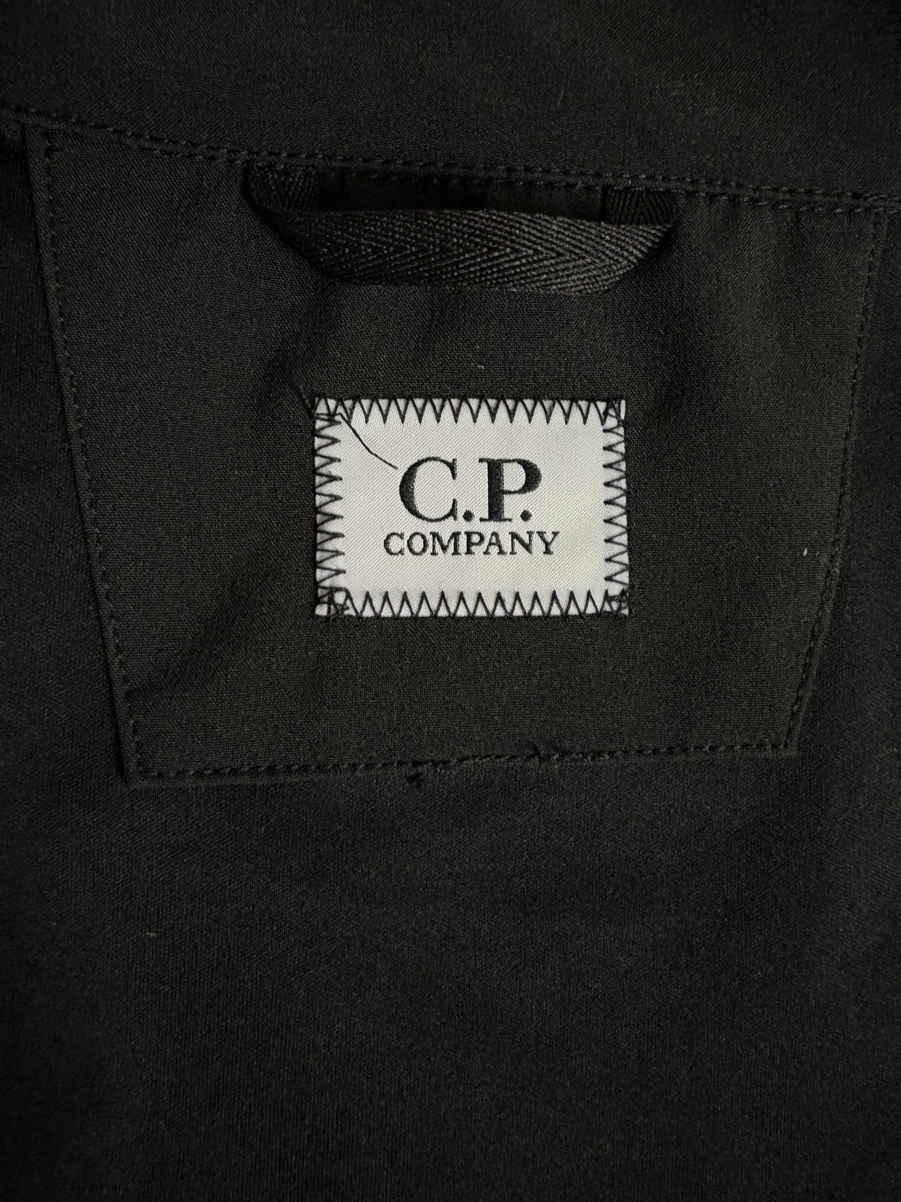 GILET C.P COMPANY SHELL-R - NOIR - TAILLE 46