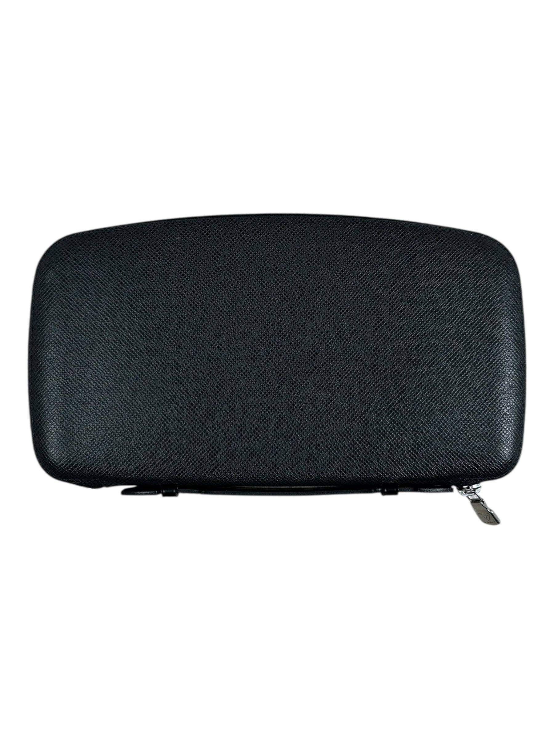 LOUIS VUITTON ORGANIZER ATOLL TAIGA - NOIR - TAILLE UNI