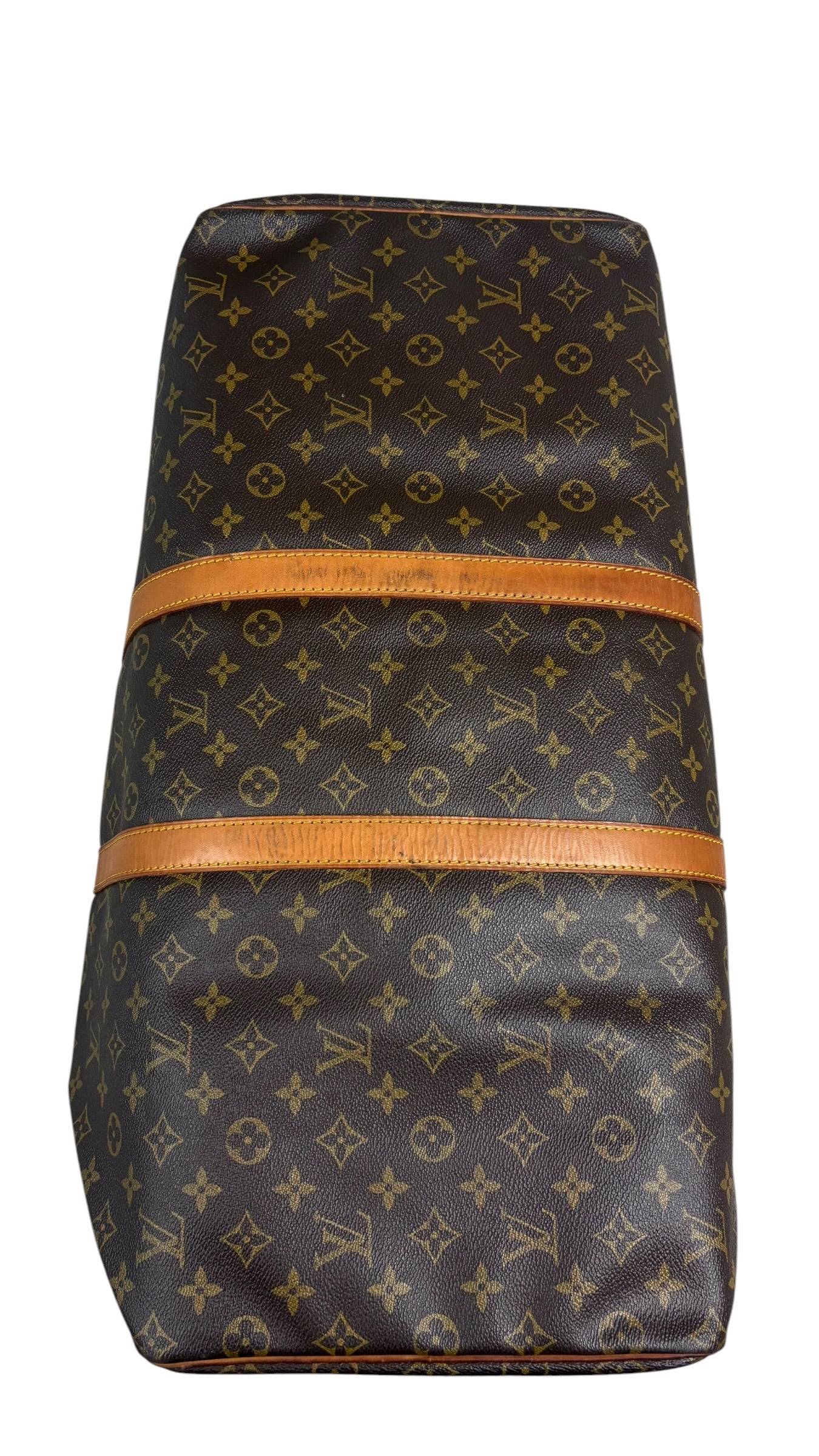 Sac Louis Vuitton Keepall 55 - Toile Monogram - Marron - MI883