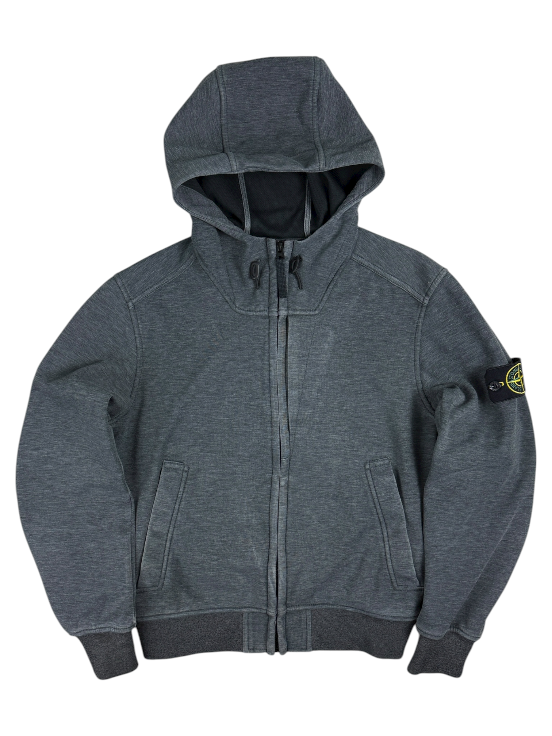 VESTE STONE ISLAND SOFT SHELL-R - GRIS - TAILLE S