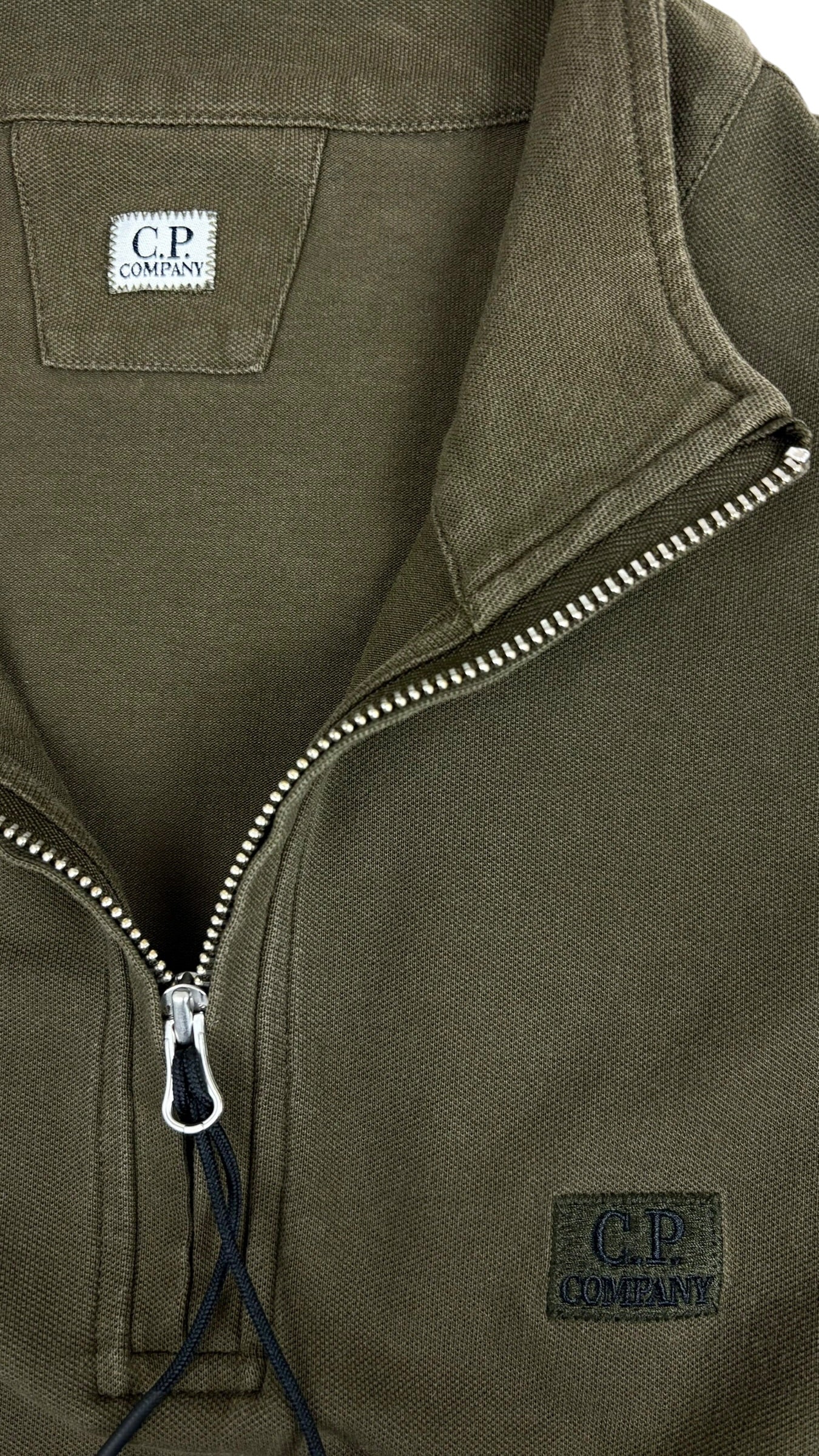 PULL ZIPPÉ C.P COMPANY - KAKI - TAILLE S