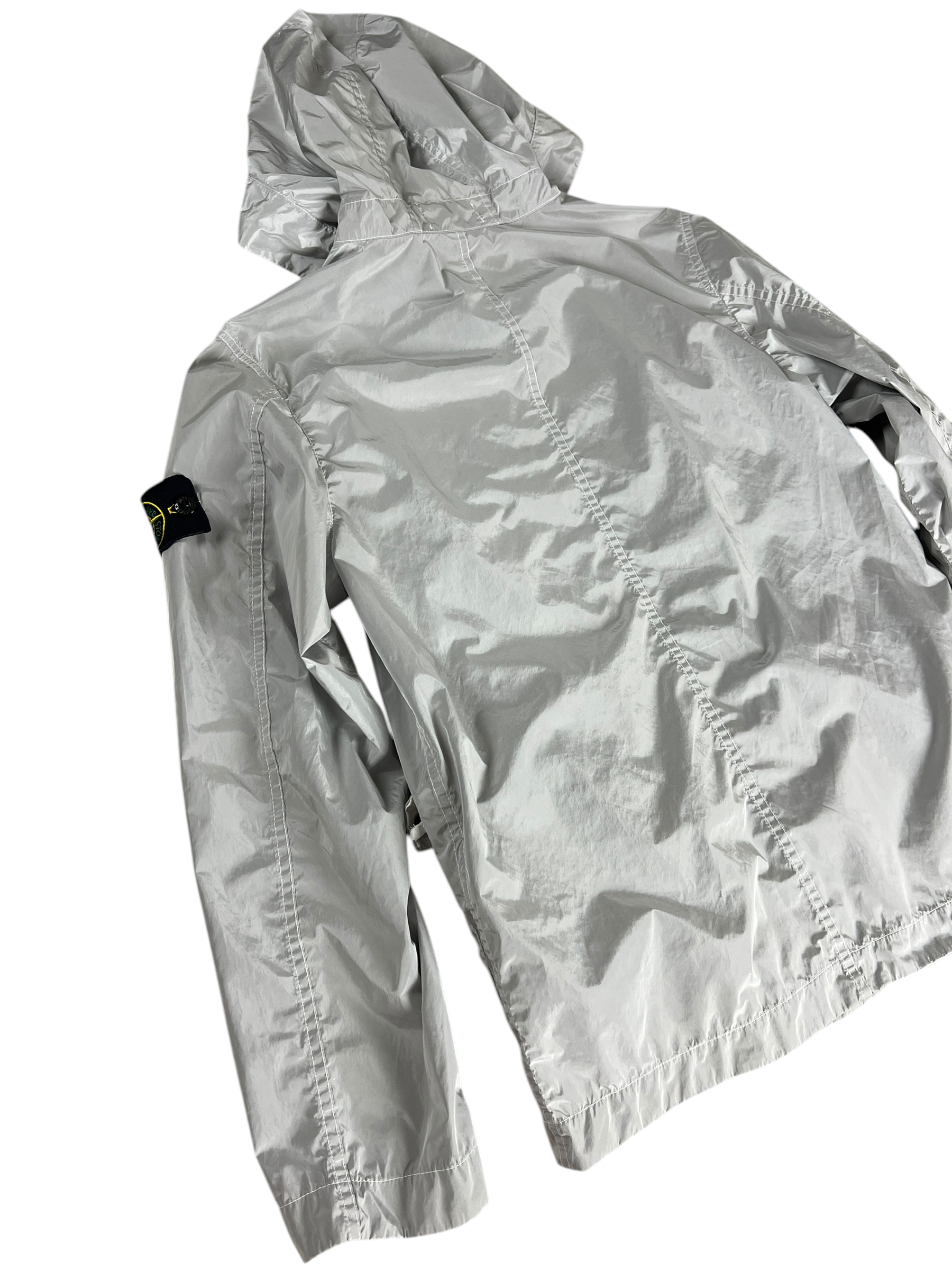 VESTE STONE ISLAND NYLON MÉTAL GRIS - TAILLE XS