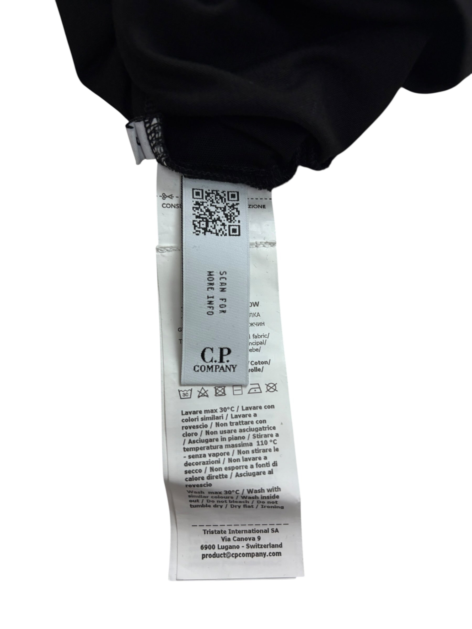 TEE-SHIRT C.P COMPANY - NOIR - NEUF