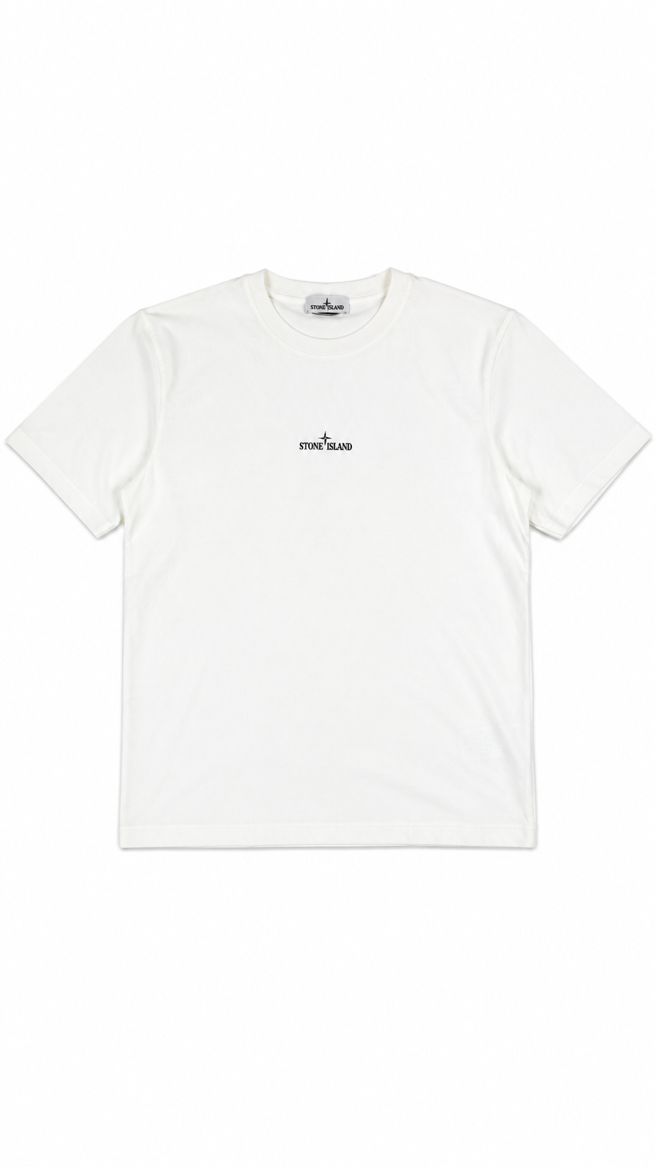 T-shirt Stone Island Junior jersey coton blanc 14 ans neuf - vue 1/4