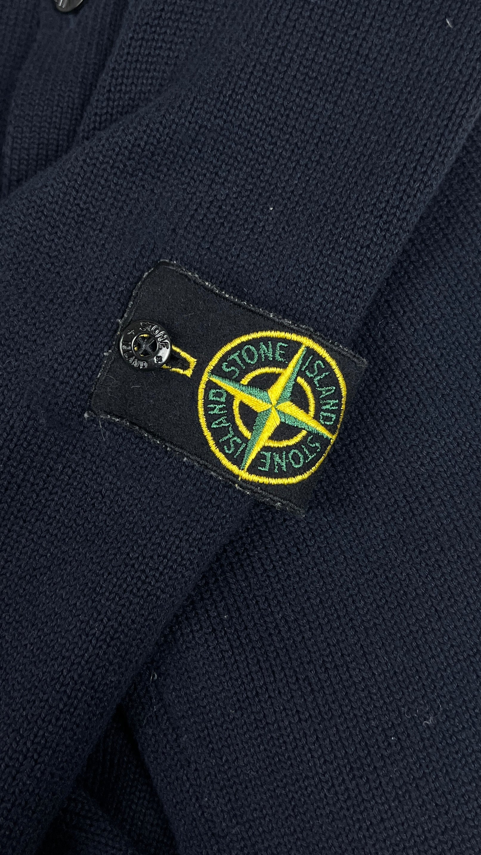 Cardigan Zippé Stone Island - Marine - Taille M