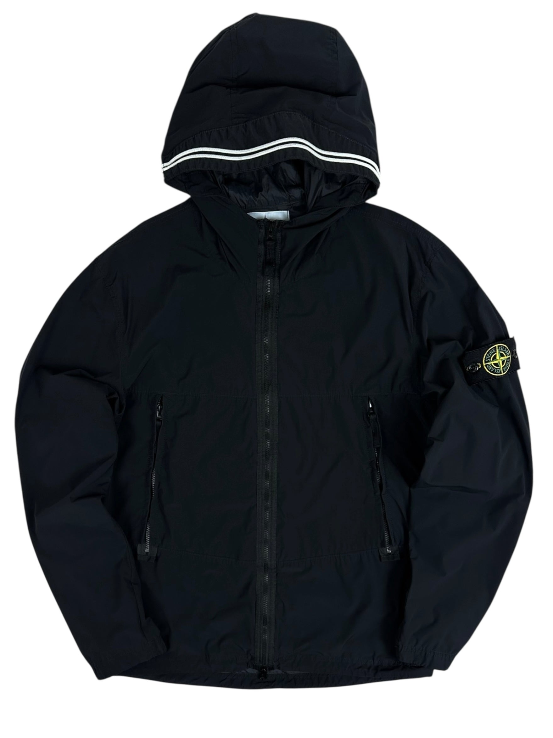 VESTE STONE ISLAND SKIN TOUCH NYLON-TC - NOIR - TAILLE L