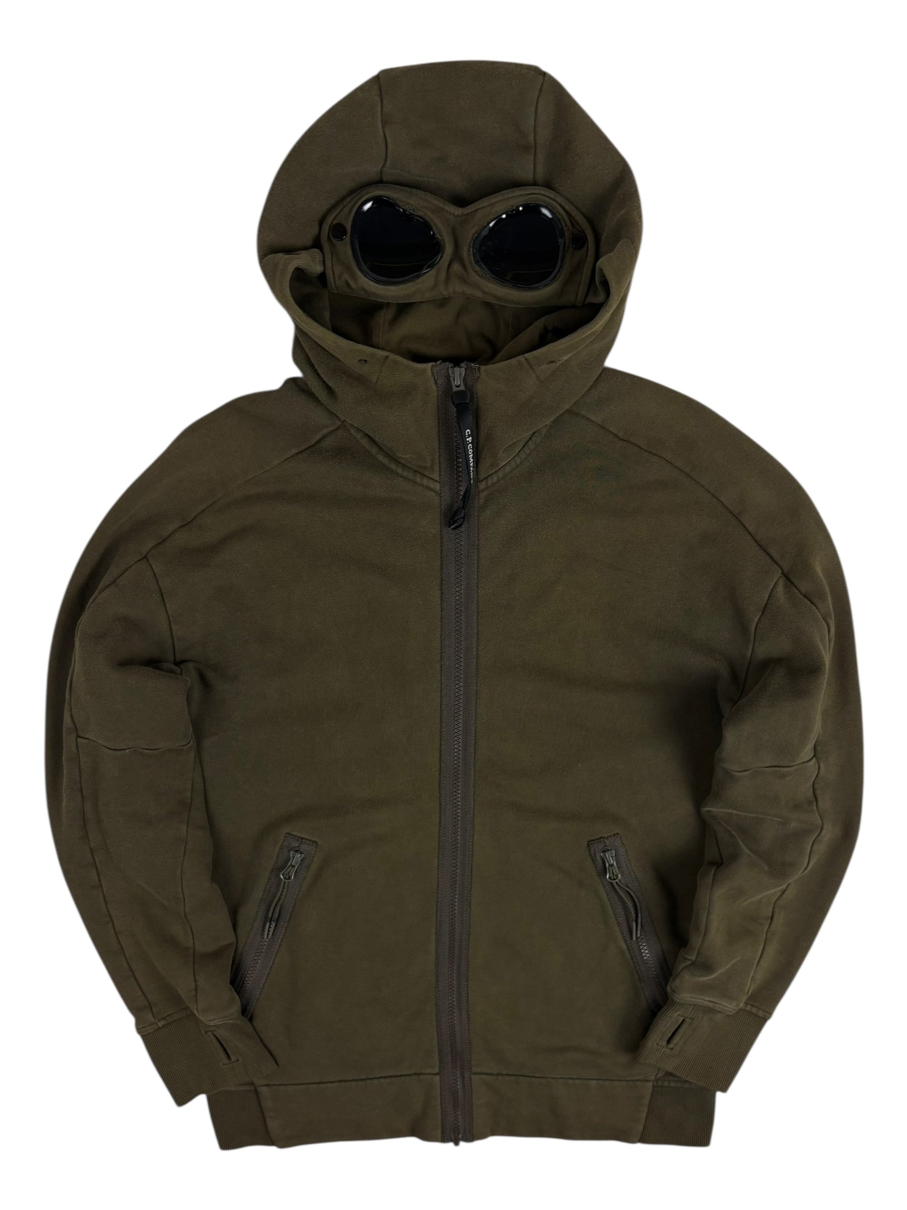 GILET C.P COMAPNY GOGGLE JACKET - KAKI - TAILLE M