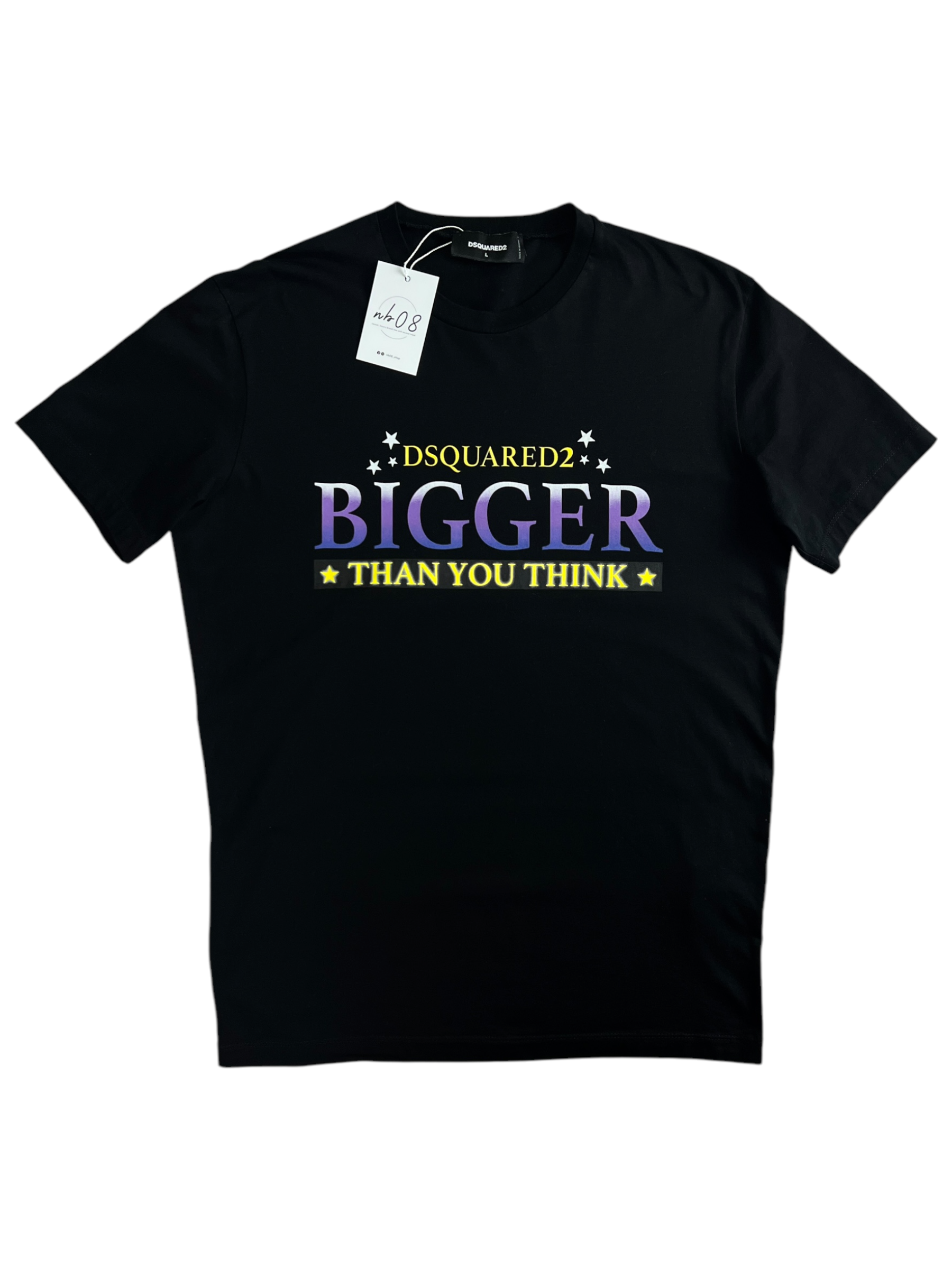 TEE-SHIRT DSQUARED2 NOIR - TAILLE L