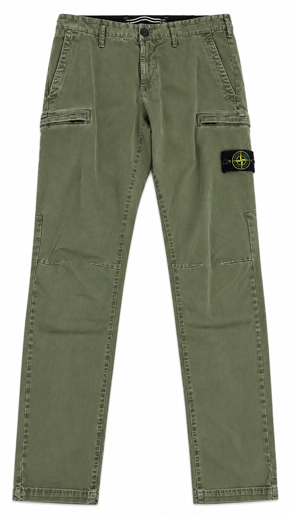 Pantalon Cargo Stone Island, Kaki, Taille W33 — photographie principale