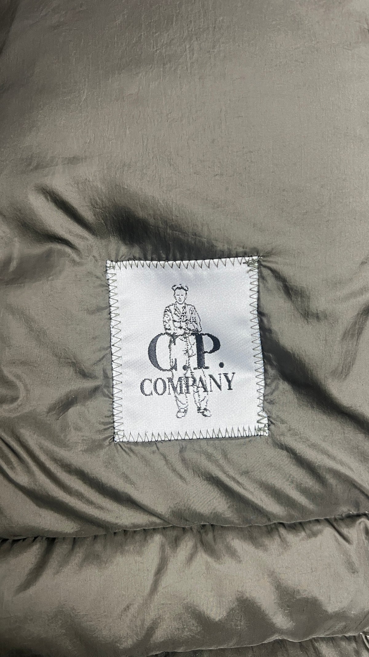 Doudoune Hybride à Capuche C.P Company Goggle, Kaki, Taille 50 — photographie complémentaire 5