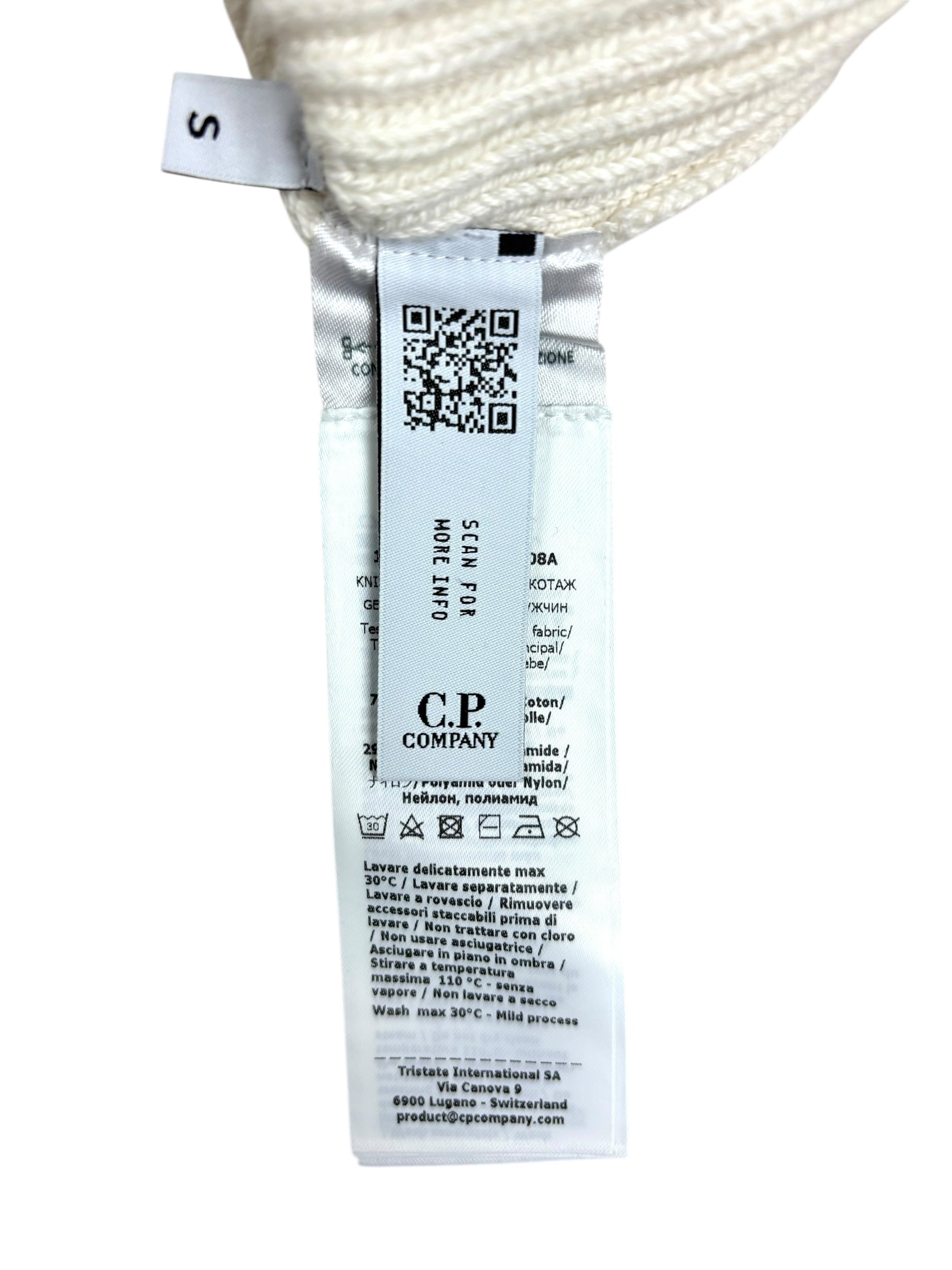 PULL C.P COMPANY - CRÈME - NEUF