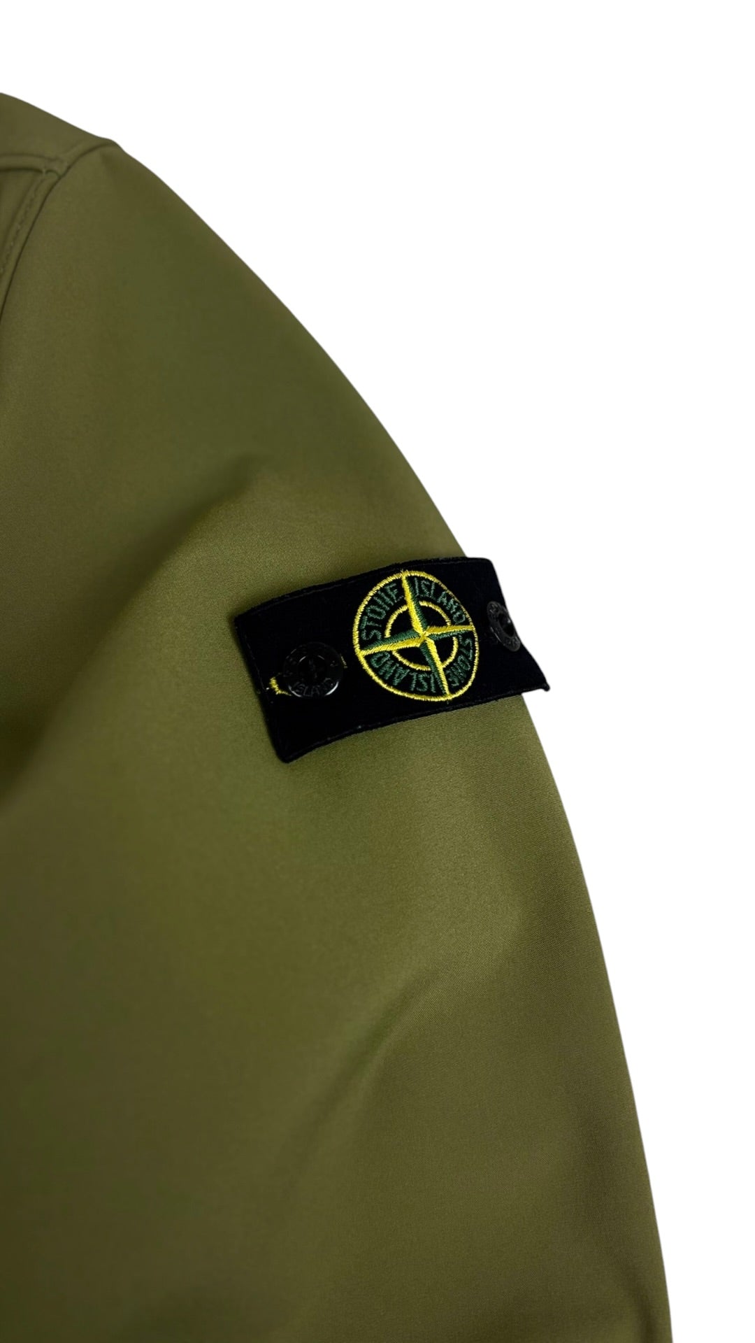VESTE STONE ISLAND SHELL - KAKI - TAILLE 14 ANS