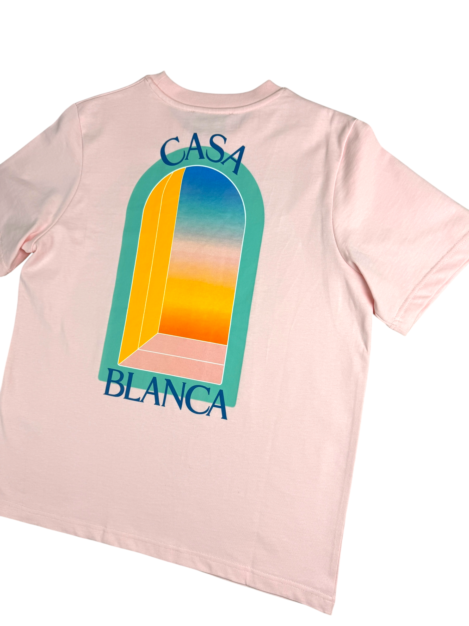TEE-SHIRT CASABLANCA - ROSE - NEUF