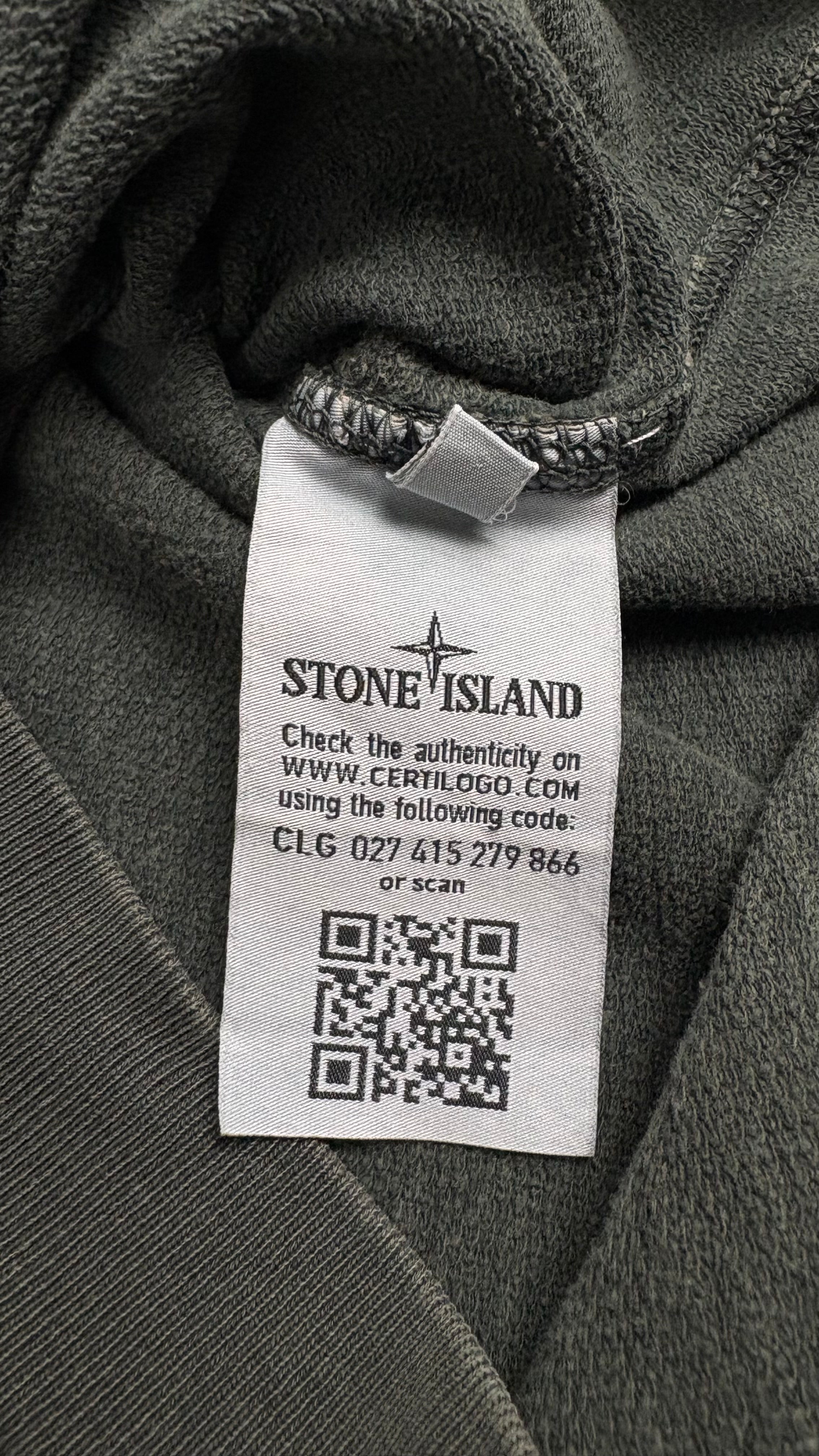 Pull Crewneck Stone Island vert petrole taille S - vue 4/4